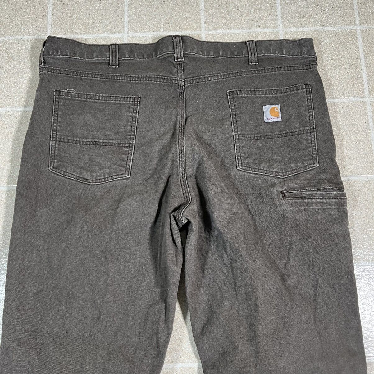 Carhartt Carhartt Pants 42/32 Relaxed Fit Brown Rugged Flex Carpenter Size US 42 / EU 58 - 2 Thumbnail