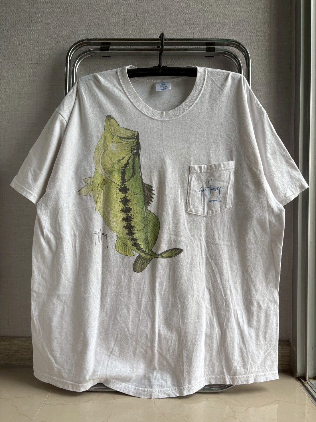 Guy Harvey VINTAGE Guy Harvey Shirt Men White 90s Shirt Size US M / EU 48-50 / 2 - 3 Thumbnail
