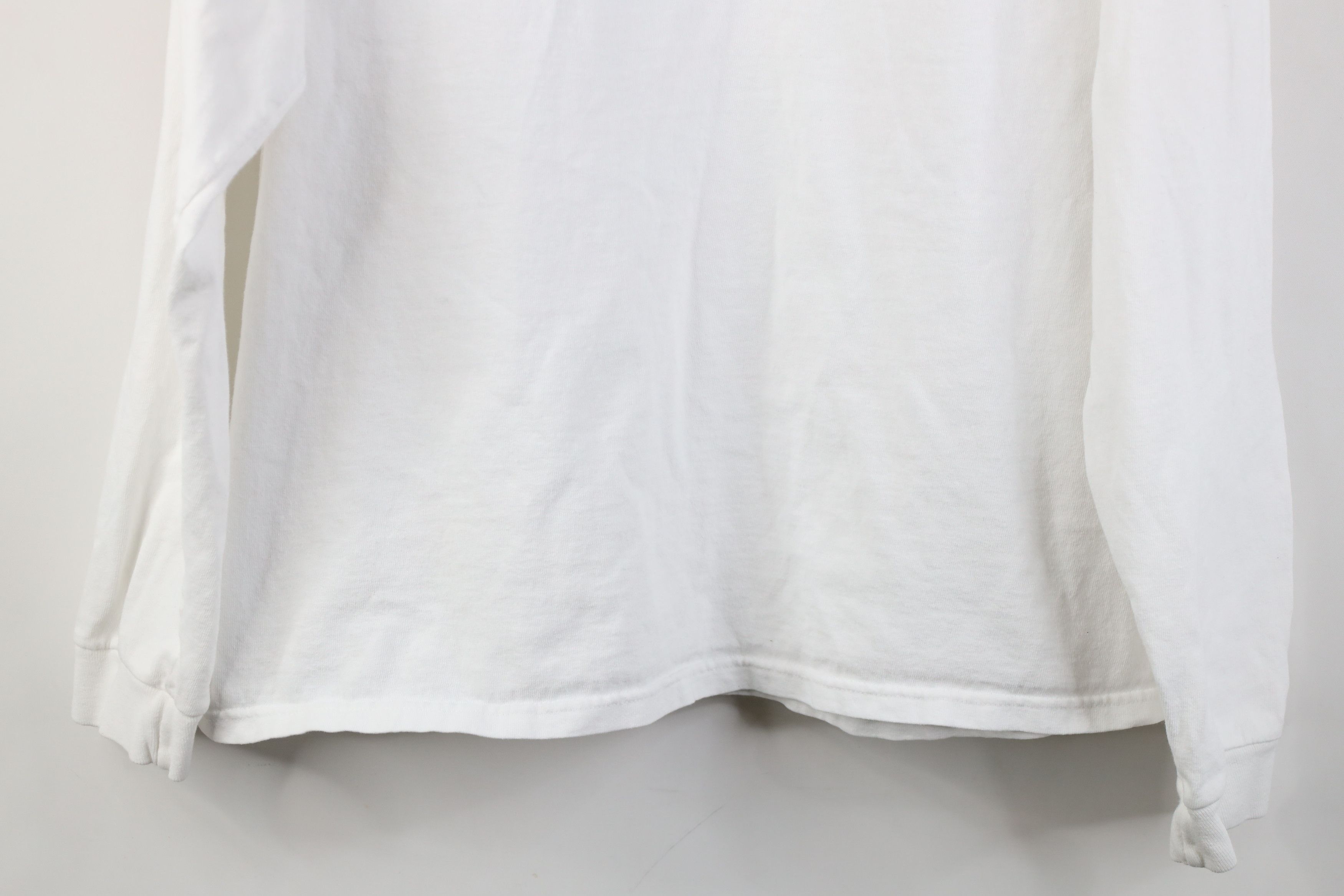 Nike Vintage Y2K Nike Scott Mini Swoosh Long Sleeve T-Shirt White Size US L / EU 52-54 / 3 - 3 Thumbnail