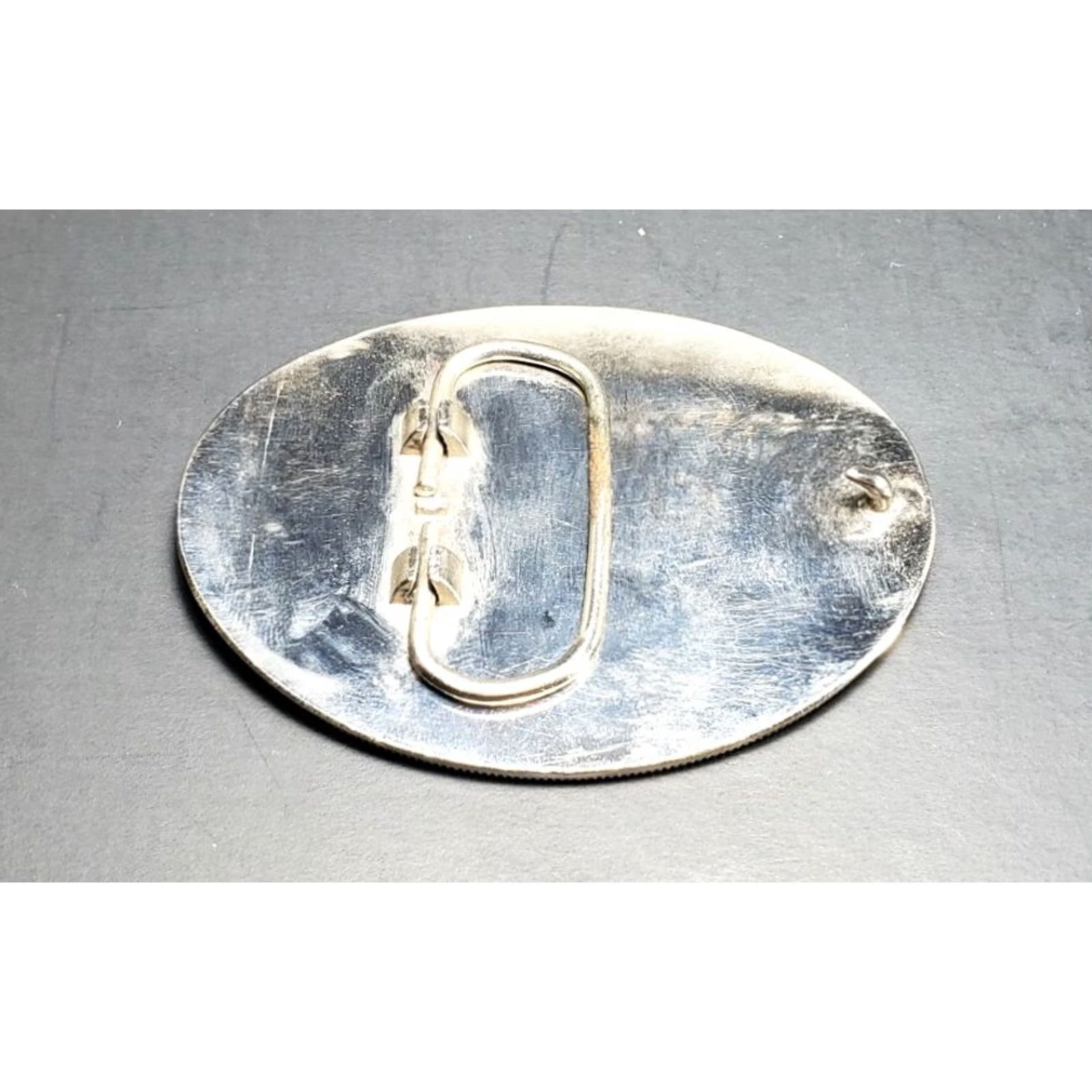 Vintage VINTAGE North American Hunting Club Belt Buckle Eagle Shirt Unbranded Silver 1990s Cowboy Western Adult Unisex Rockabilly Mens Womens Boys Girls Size ONE SIZE - 2 Thumbnail