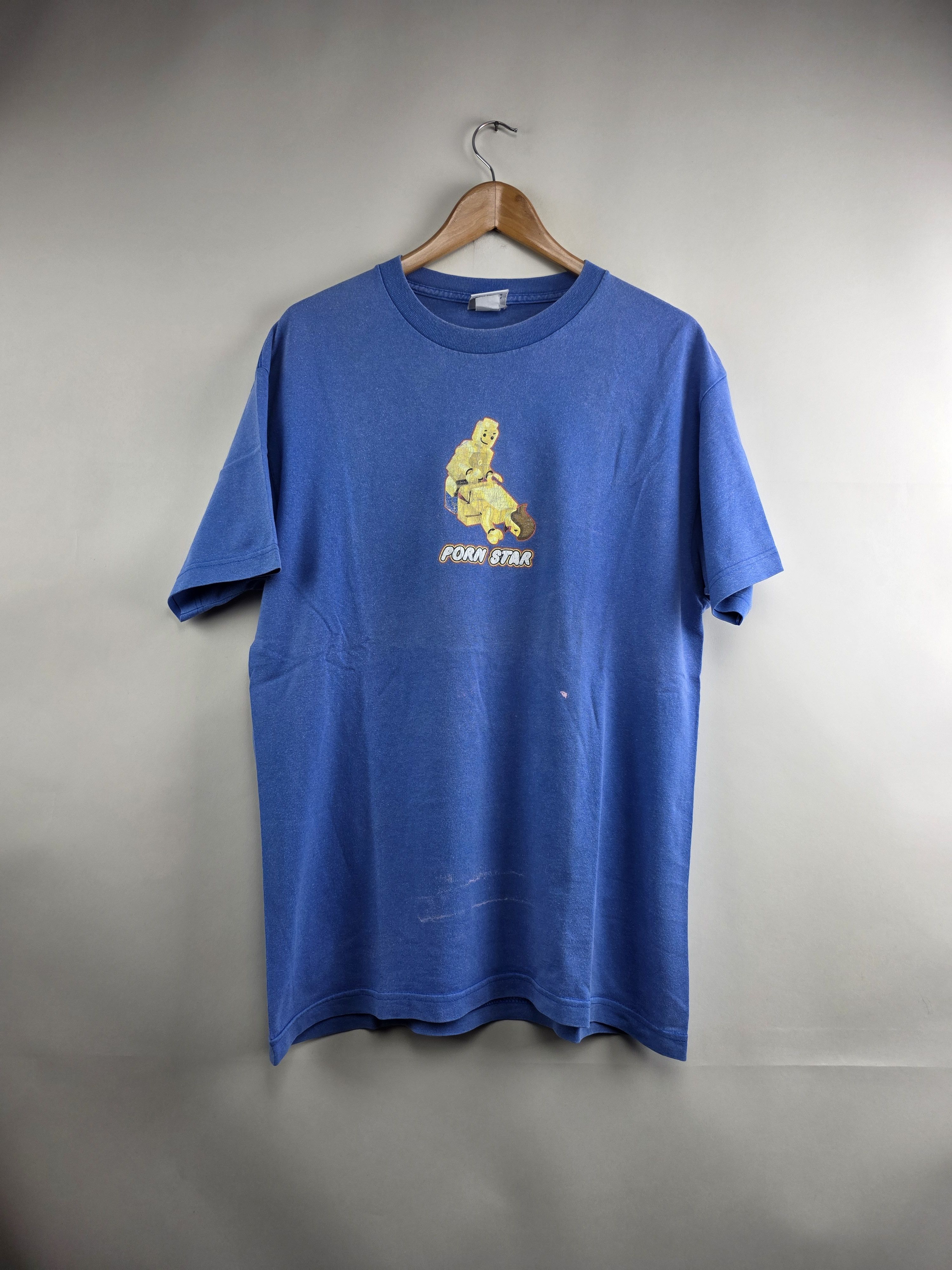 90s Pornstar Lego Skate Tee L 21 30"