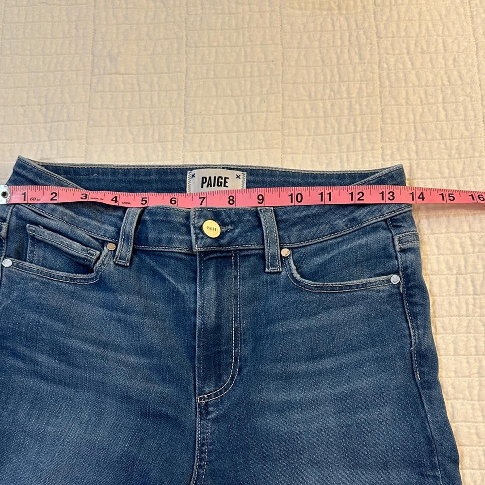 Paige PAIGE Hoxton 26 High Waisted EUC Denim Blue Jeans Size 26" / US 2 / IT 38 - 8 Thumbnail