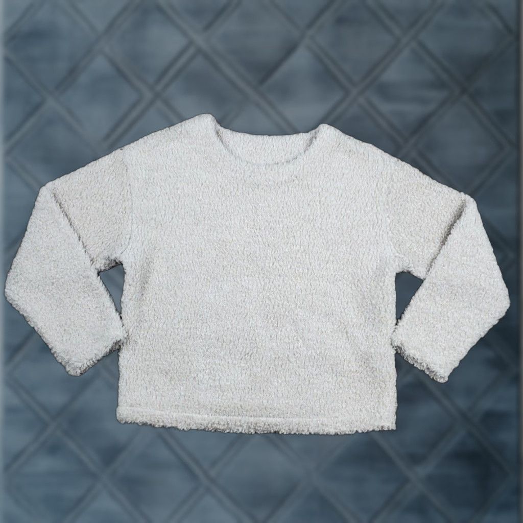 Uniqlo Uniqlo Wool Fleece Pullover Sweater XS Womens Ivory Long Sleeve Crew Neck Size XS / US 0-2 / IT 36-38 - 1 Thumbnail
