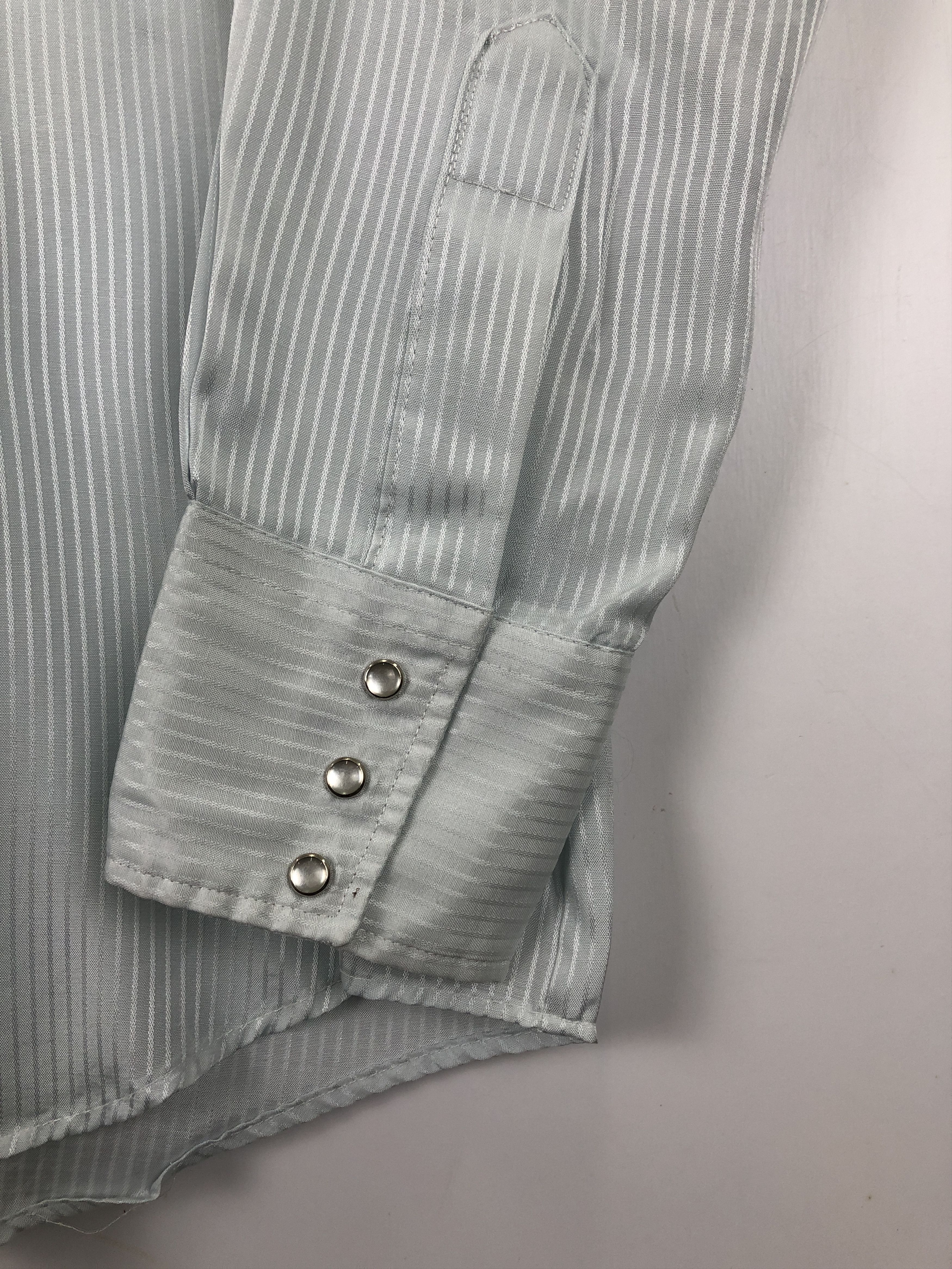Japanese Brand × Vintage Vintage 80s Striped Western Shirt TA0461 Size US XL / EU 56 / 4 - 6 Thumbnail
