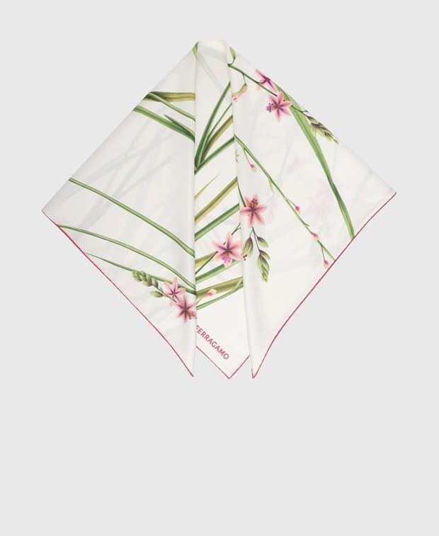 Salvatore Ferragamo Silk square scarf Size ONE SIZE - 1 Thumbnail
