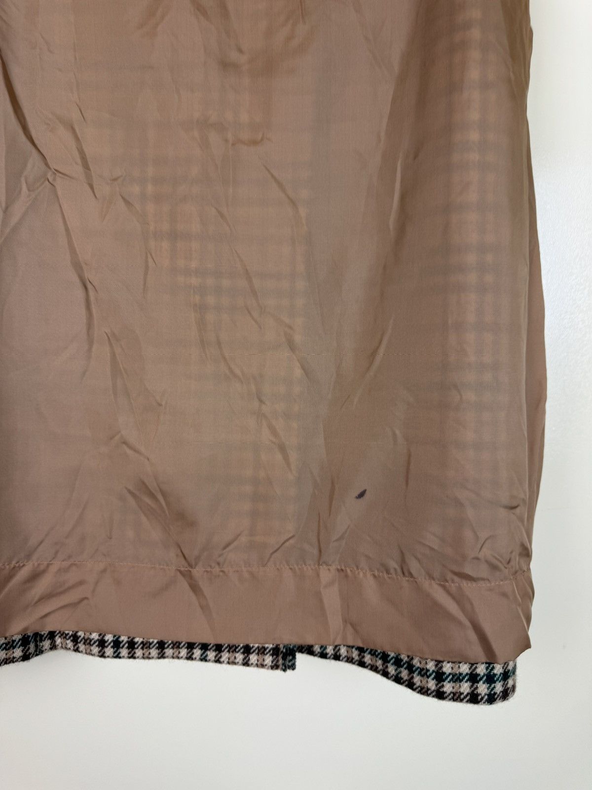 Ballantyne Ballantyne vintage wool houdthtooth skirt mid Burberry style Size 27" / US 4 / IT 40 - 11 Thumbnail