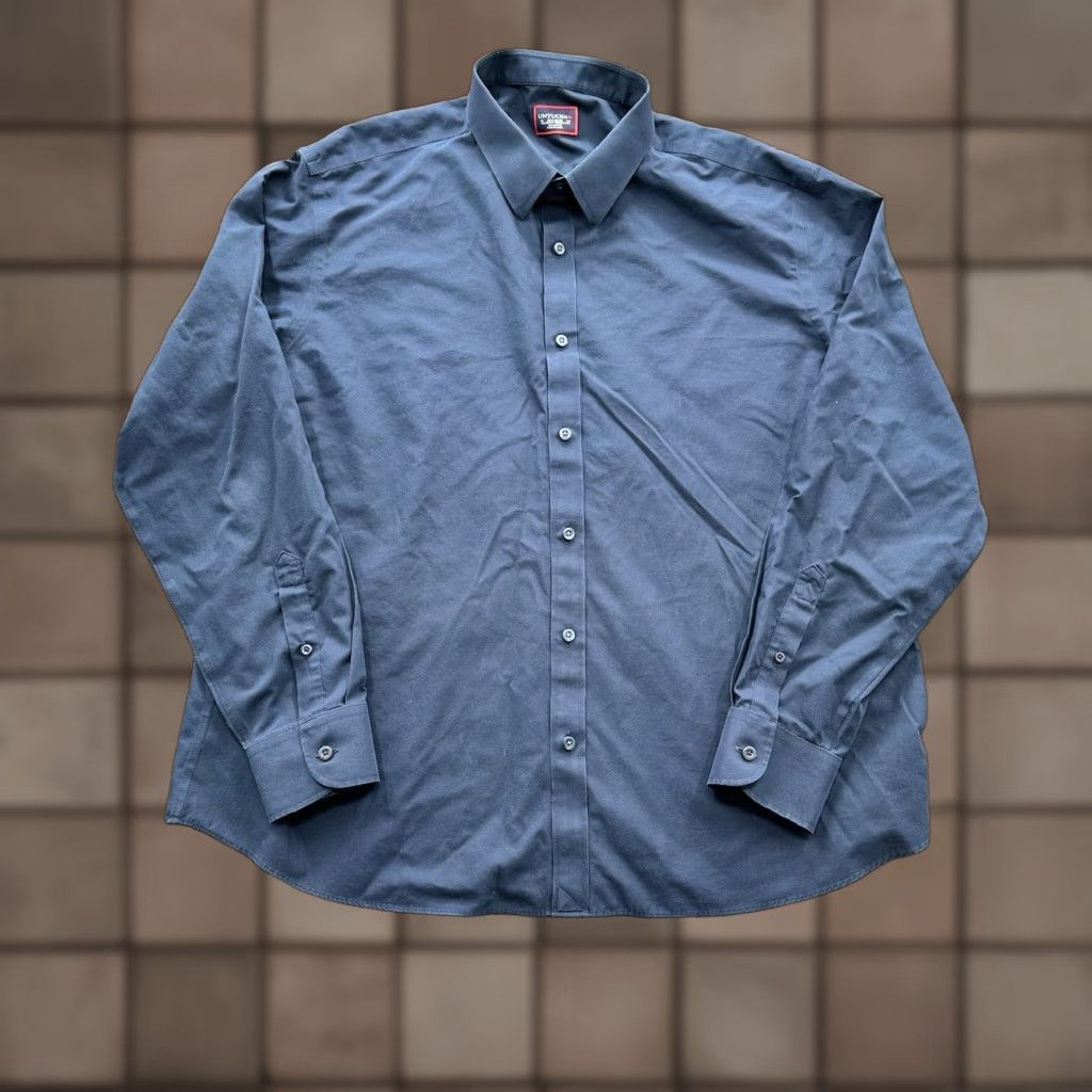 UNTUCKit UNTUCKit Button-Up Shirt Men 2XL Blue Cotton Long Sleeve Preppy Casual Size US XXL / EU 58 / 5 - 1 Thumbnail