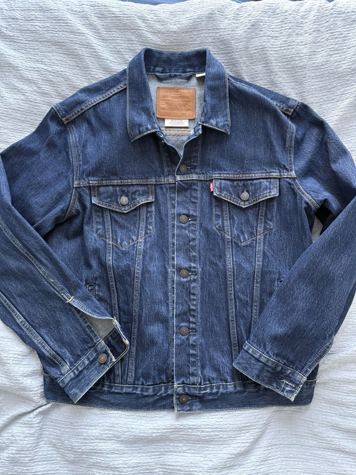 Levi's LEVIS PREMIUM TYPE III DENIM JACKET Size US L / EU 52-54 / 3 - 1 Thumbnail