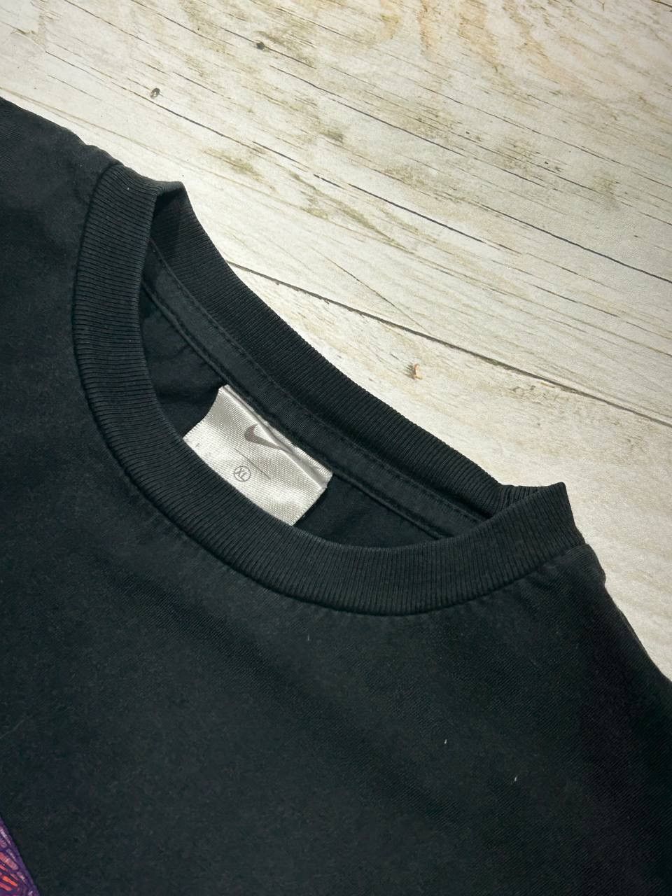 Nike Vintage Nike Centre Logo T-Shirt Big Swoosh 00s Y2K Size US S / EU 44-46 / 1 - 3 Thumbnail