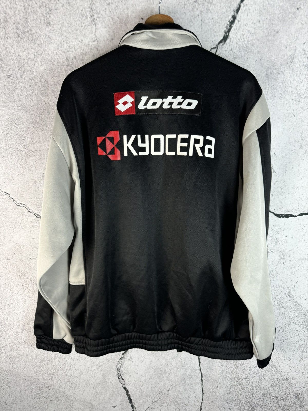 Lotto Sport × Vintage Rare! Vintage Lotto Borussia monchengladbach 1/4 Zip 90s Size US XL / EU 56 / 4 - 2 Thumbnail