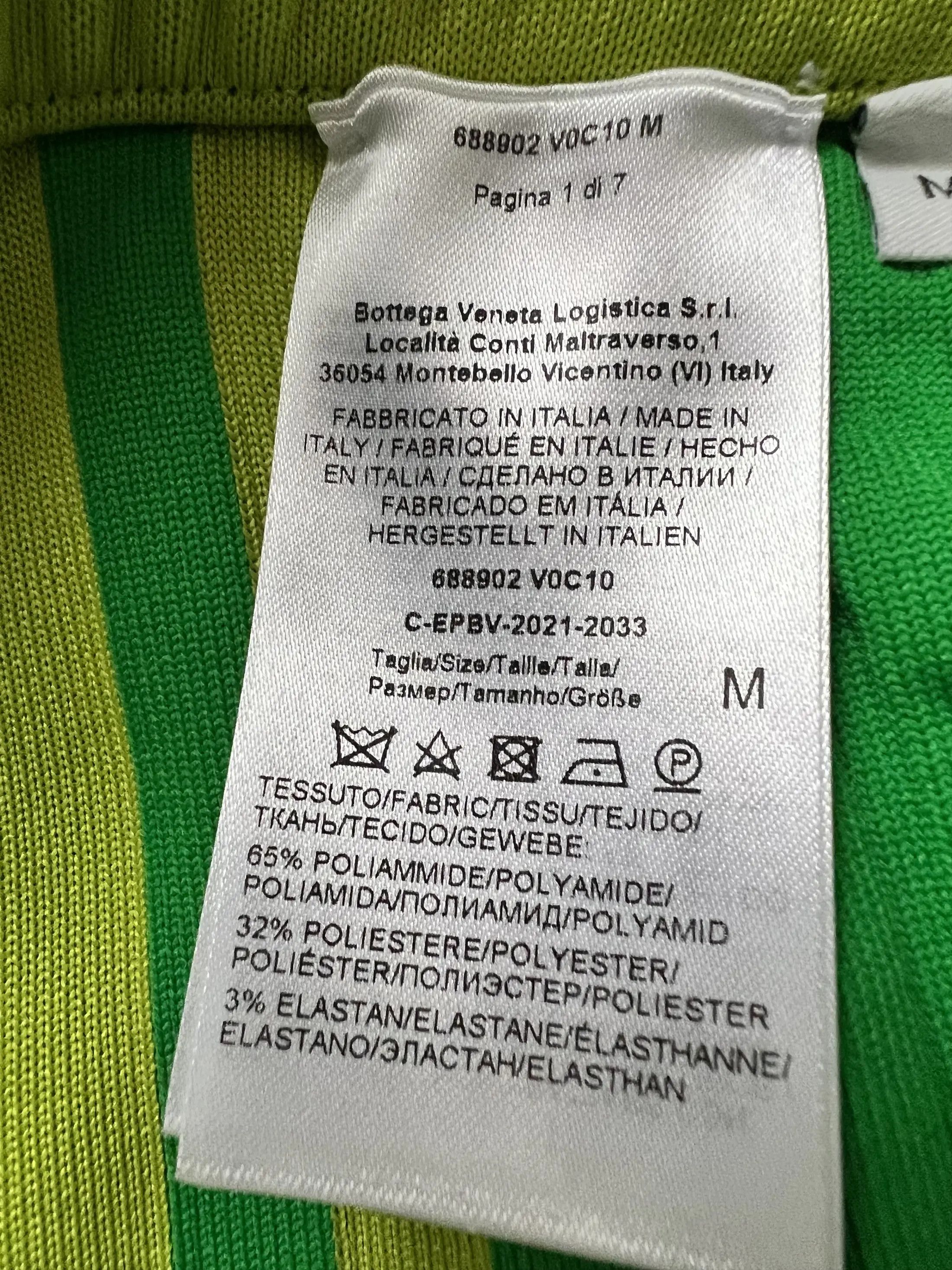 Bottega Veneta Set Sweatshirt+Bermuda Lime Green Size US M / EU 48-50 / 2 - 10 Thumbnail