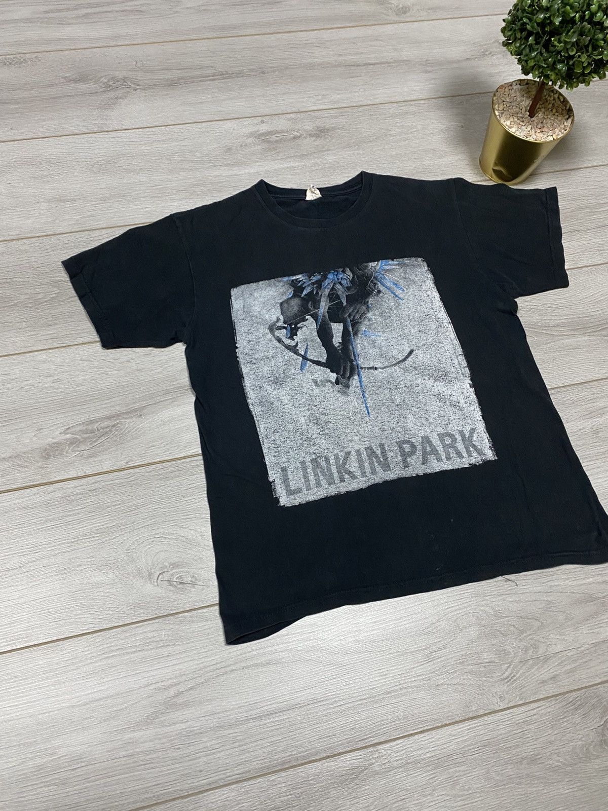 Band Tees Linkin Park Vintage tour Boxy anvil Tee Size US M / EU 48-50 / 2 - 6 Thumbnail