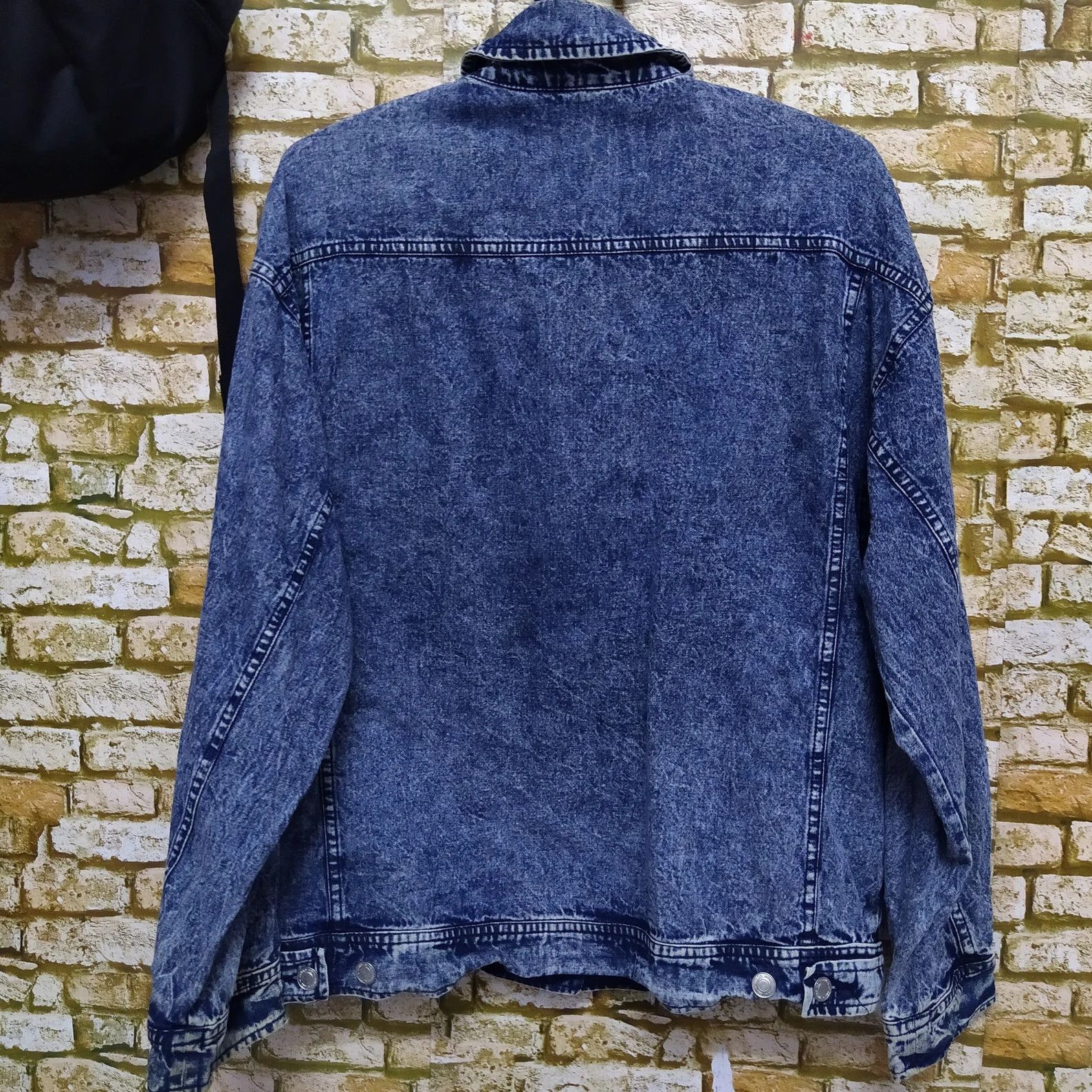 Japanese Brand SPINNS JAPAN DENIM JACKET STONE ACID WASH (D400) Size US L / EU 52-54 / 3 - 3 Thumbnail