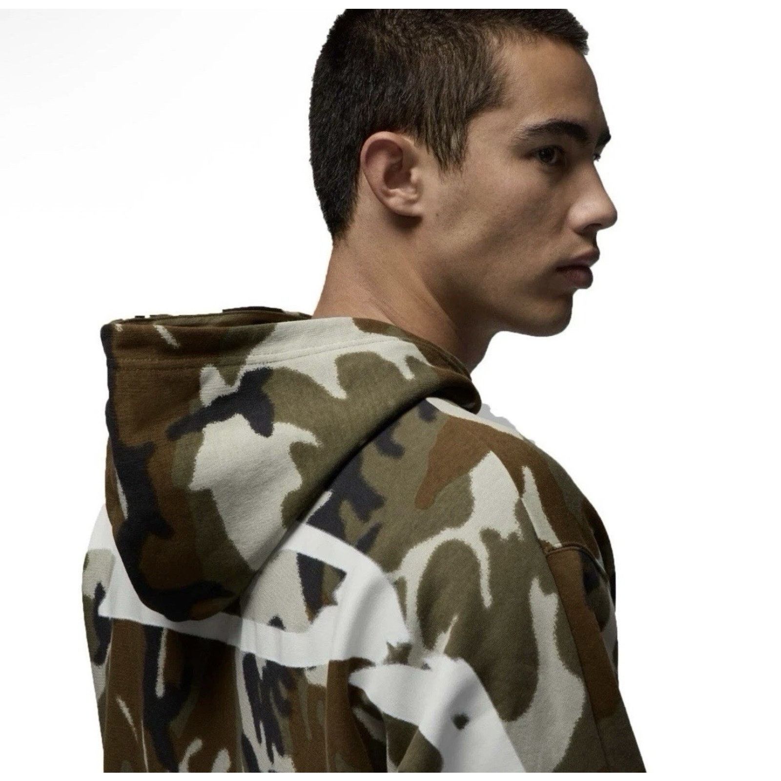 Jordan Brand Nike Air Jordan MVP Camo Hoodie Large Fleece Sweatshirt Size US L / EU 52-54 / 3 - 7 Thumbnail