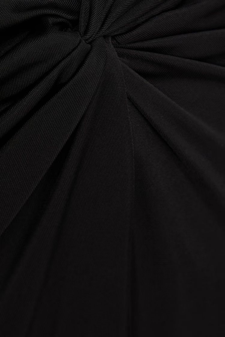 Versace o1y0226 Midi Skirt in Black Size 27" / US 4 / IT 40 - 4 Thumbnail