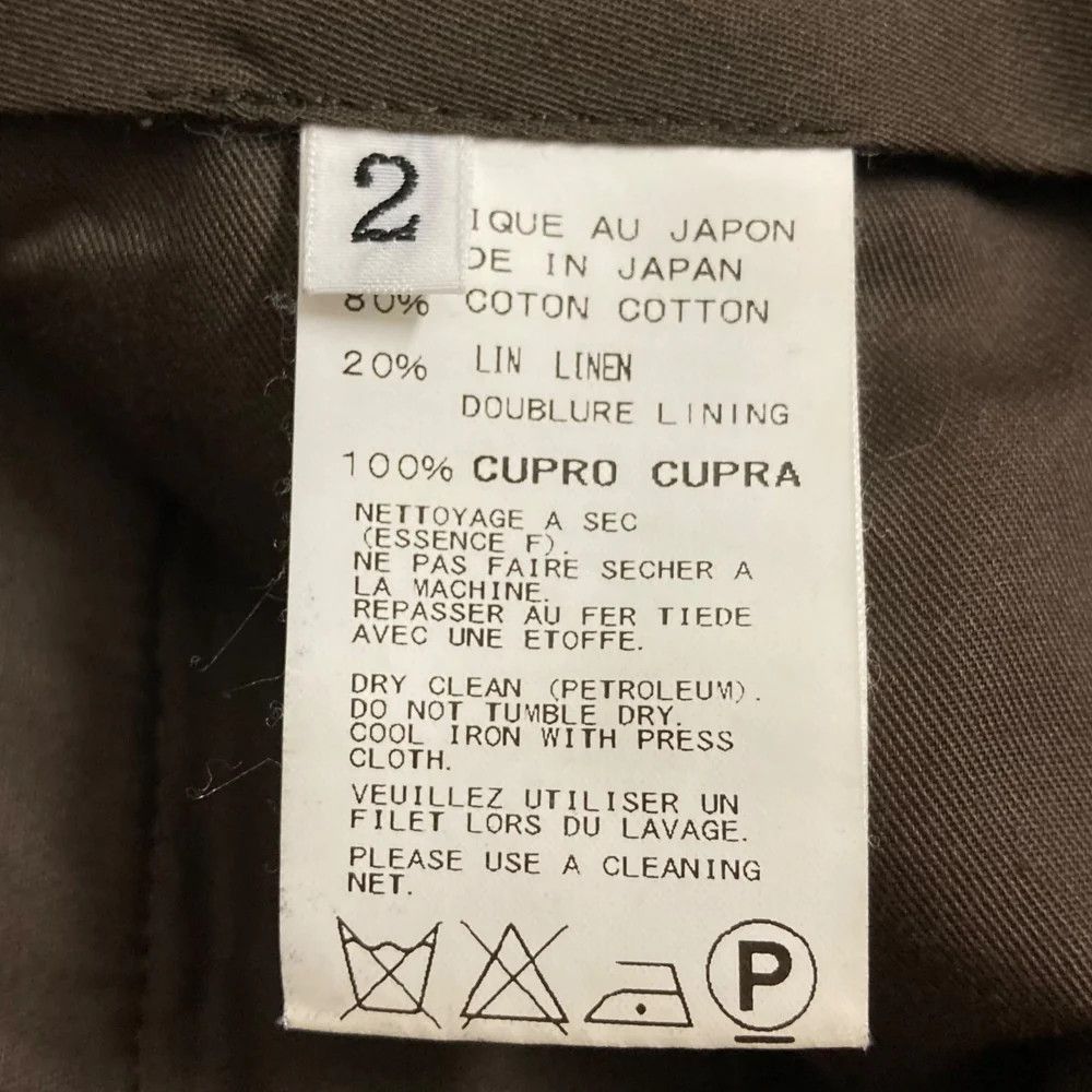 Yohji Yamamoto Yohji Yamamoto pour homme/ Linen-blend slacks Size US 31 - 7 Thumbnail