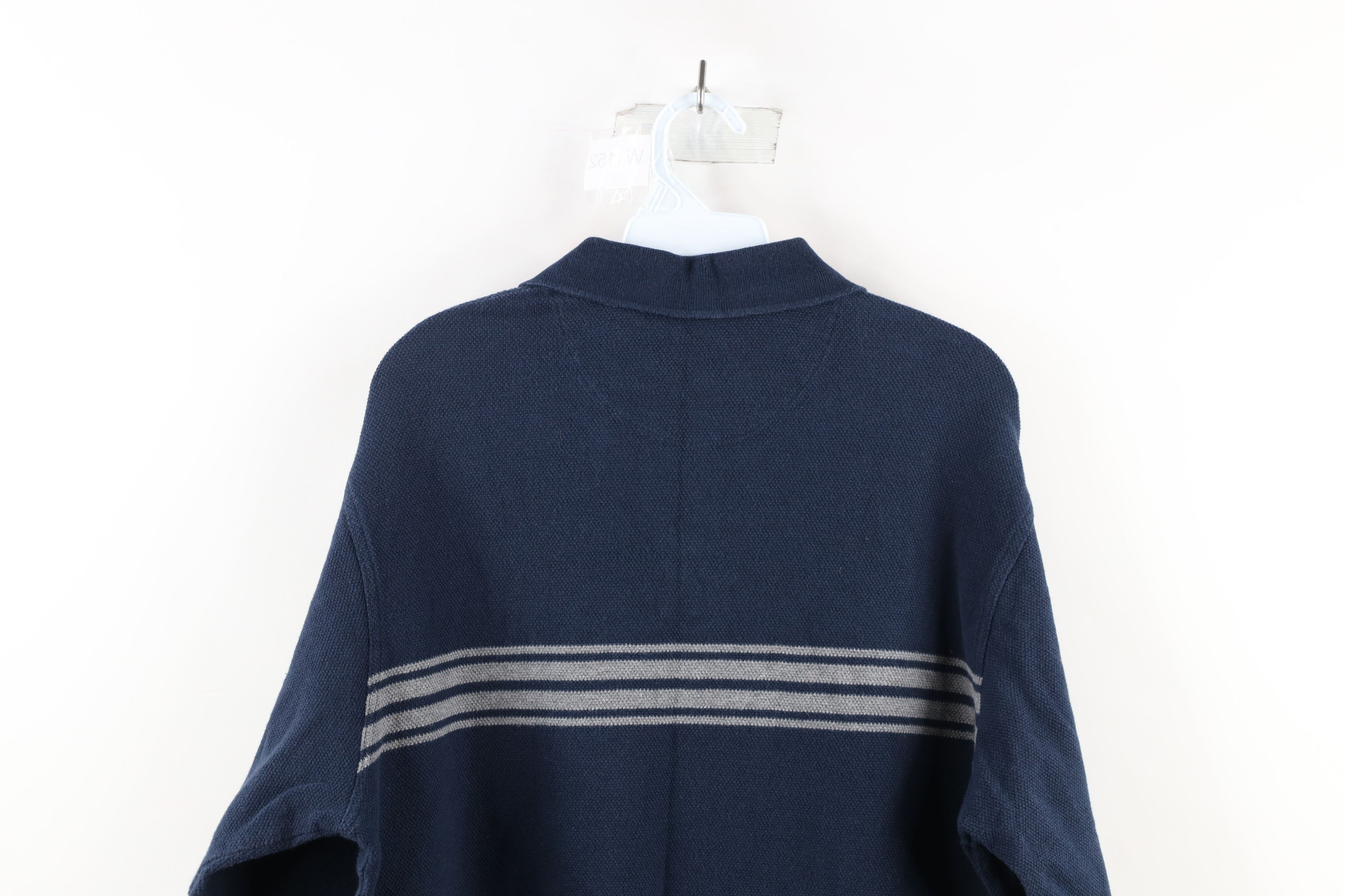 Gap × Vintage Vintage Gap Heavyweight Thermal Knit Long Sleeve Polo Size US M / EU 48-50 / 2 - 8 Thumbnail