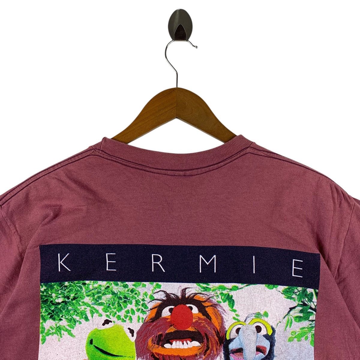 Changes Vintage 90s KERMIE HILFLIPPER tommy hilfiger parody tee Size US L / EU 52-54 / 3 - 10 Thumbnail
