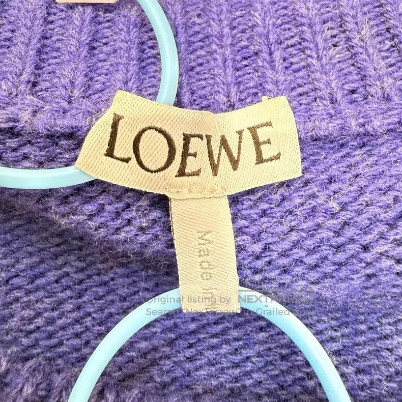 Loewe Loewe Purple Blue Sweater Size XS / US 0-2 / IT 36-38 - 5 Thumbnail