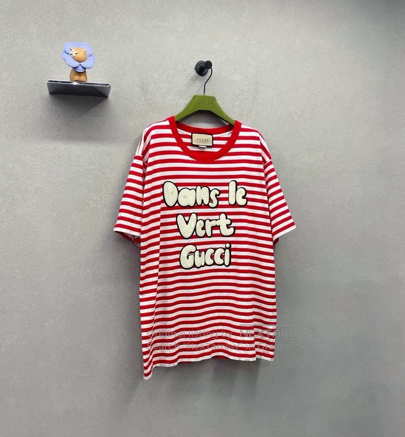 Gucci Gucci New Year's Series Letter Logo Printed Striped Round- Size US L / EU 52-54 / 3 - 3 Thumbnail