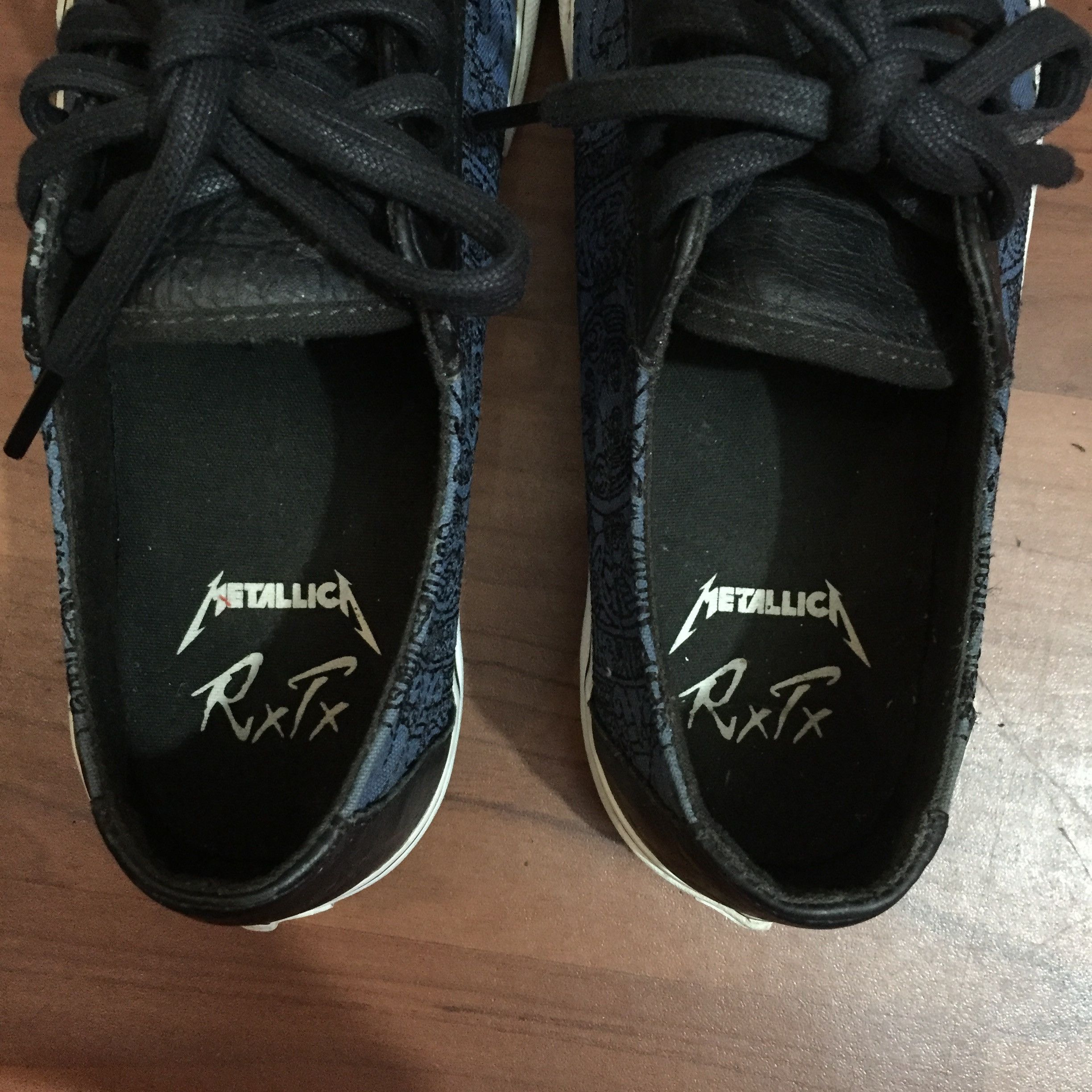 Metallica × Vans Vans x Metallica Escuela by Robert Trujillo Size US 8.5 / EU 41-42 - 4 Thumbnail