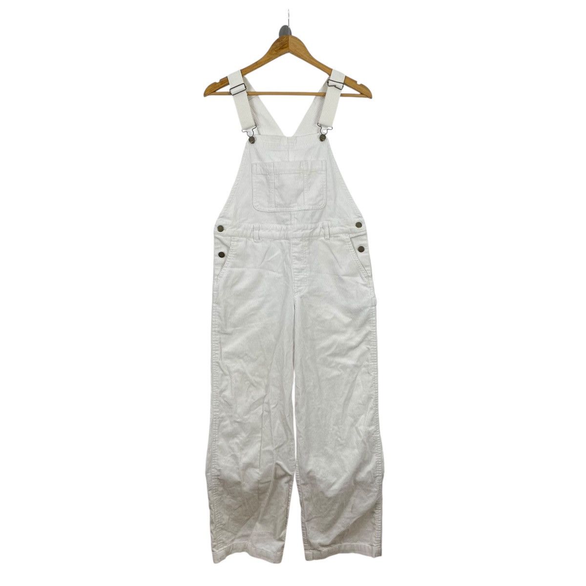 Japanese Brand Wego Japan Corduroy Overall Coverall Pants Suspender Size US 33 - 1 Thumbnail