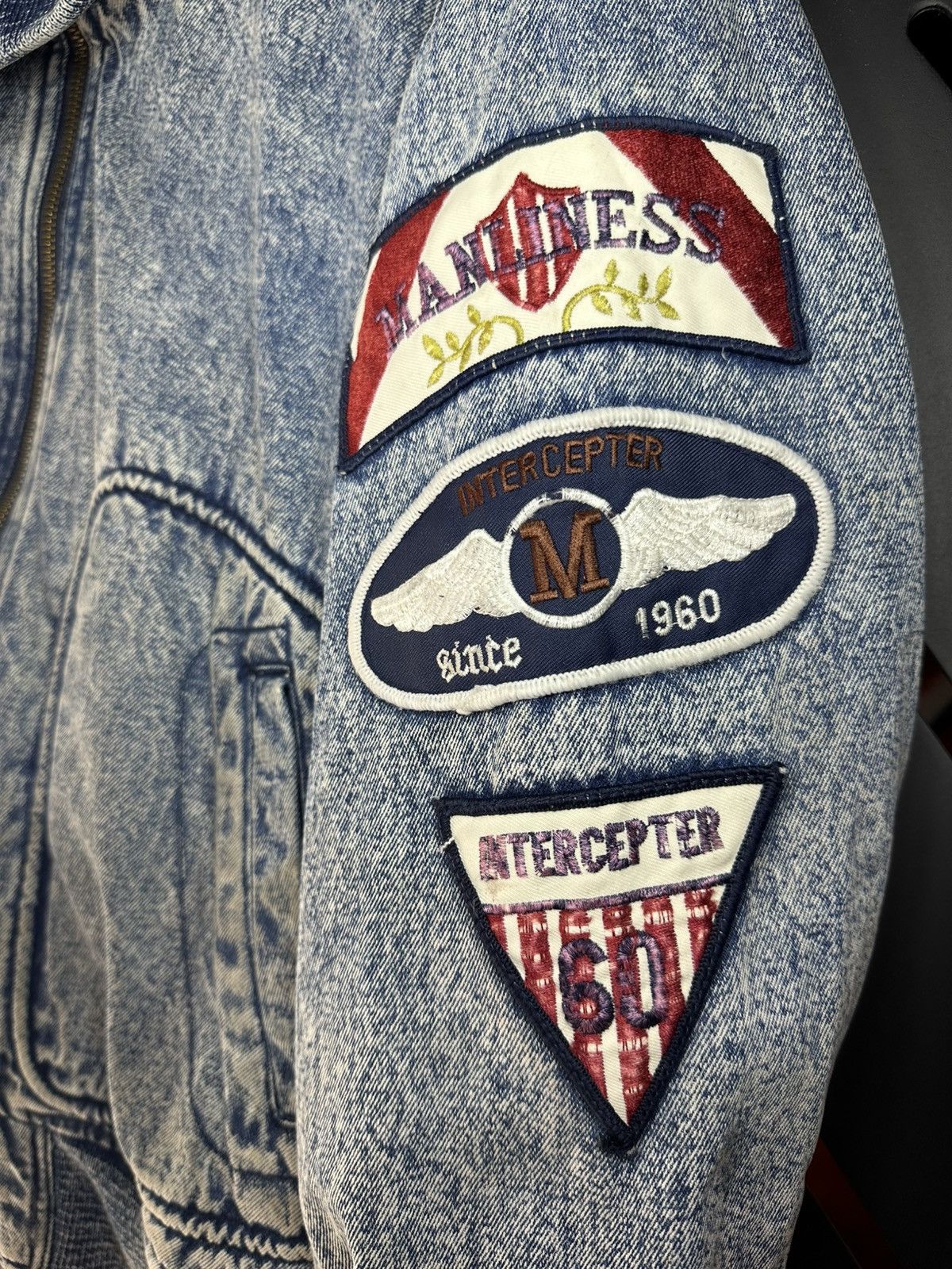 Other Vintage 84’ BMW Denim Jacket Size US M / EU 48-50 / 2 - 7 Thumbnail