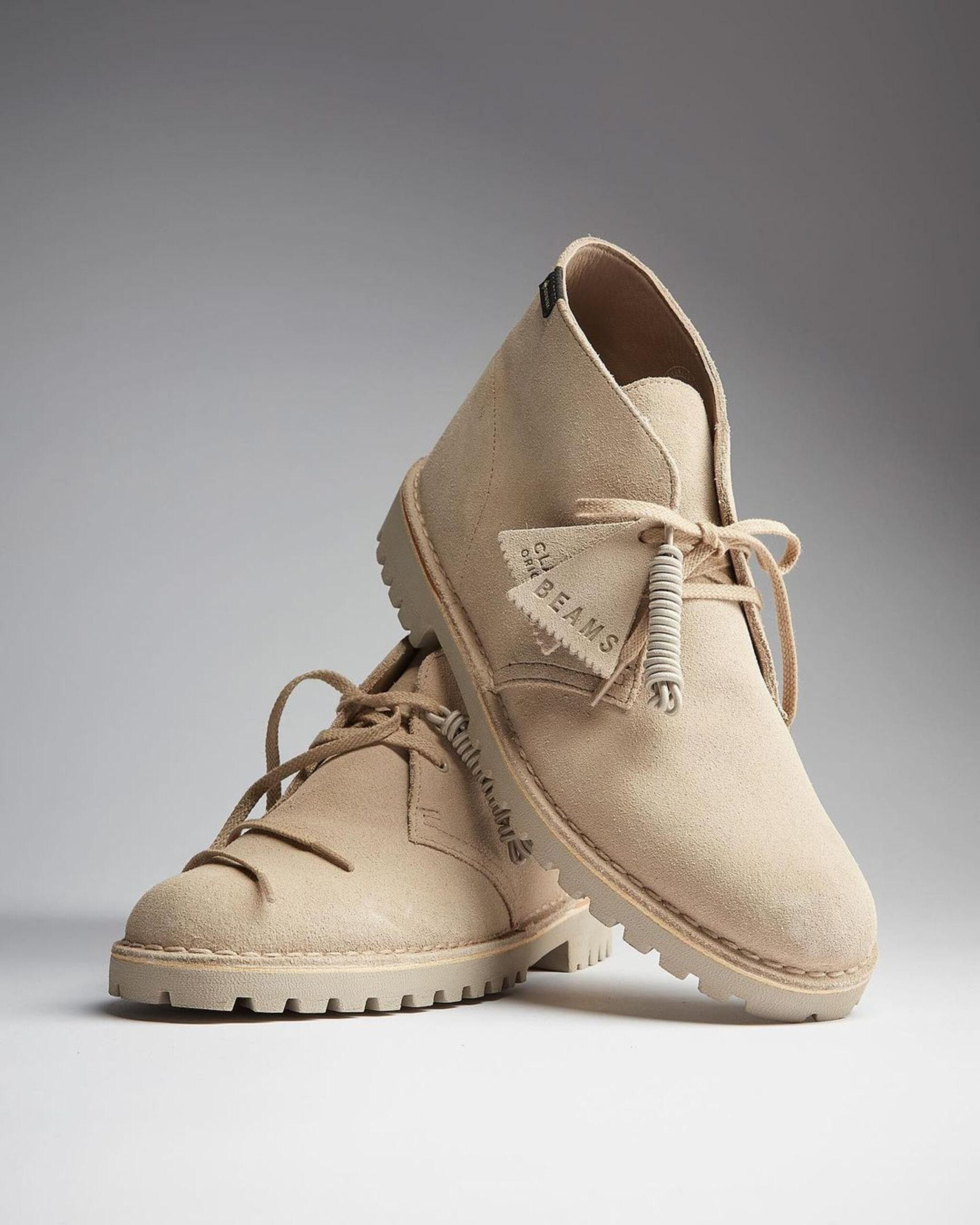 Beams Plus × Clarks × Japanese Brand CLARKS X BEAMS GORE TEX DESERT ROCK SAND size 11.5 Size US 11.5 / EU 44-45 - 4 Thumbnail