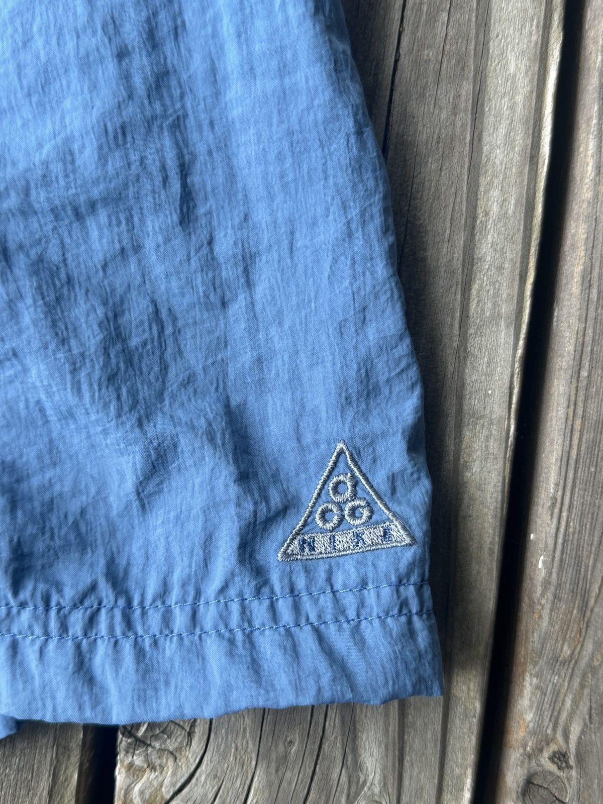 Nike Vintage Nike ACG Blue Shorts Size Large Size US 32 / EU 48 - 2 Thumbnail