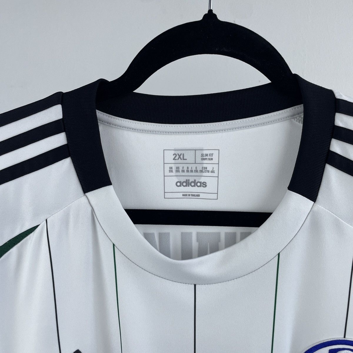 Adidas Schalke 04 Moussa Sylla Away Adidas Jersey 2024/2025 sz 2XL Size US XXL / EU 58 / 5 - 4 Thumbnail