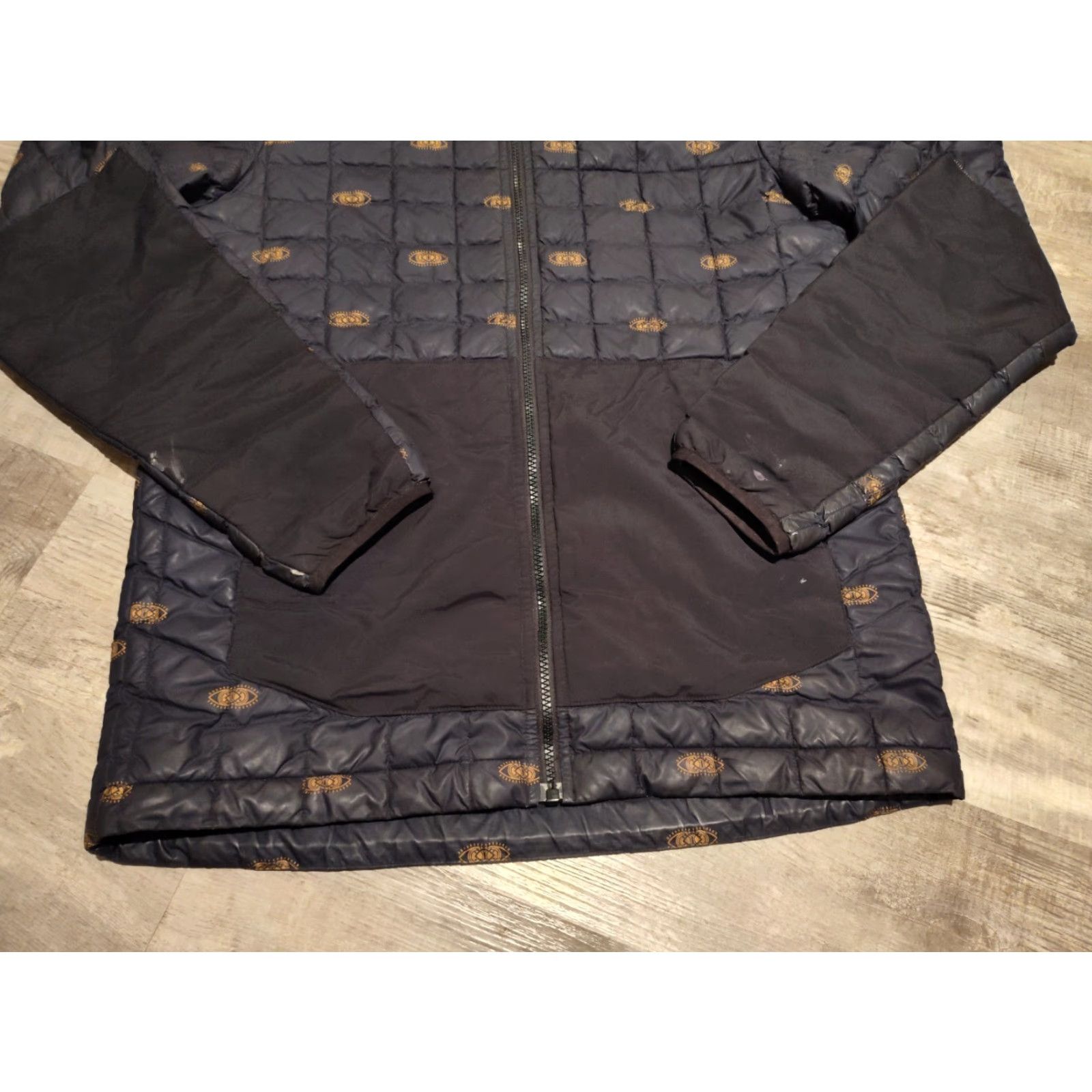 The North Face The North Face Quilted Thermoball Hoodie Jacket Navy Blue Small EUC Size US S / EU 44-46 / 1 - 2 Thumbnail