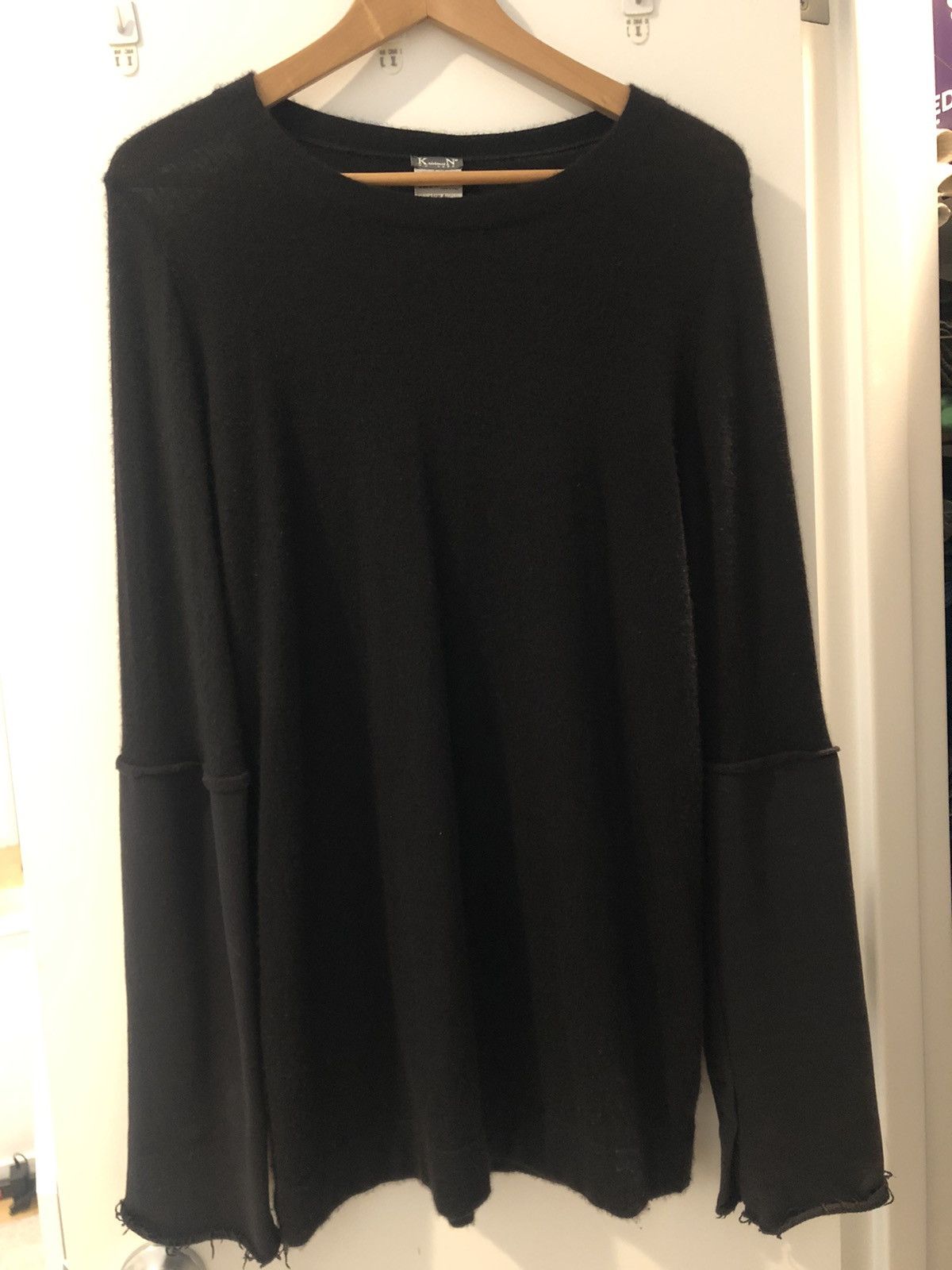 Image of Brunello Cucinelli x Cashmere Wool Kristensen Du Nord Cashmere Sweater in Black, Men's (Size Small)