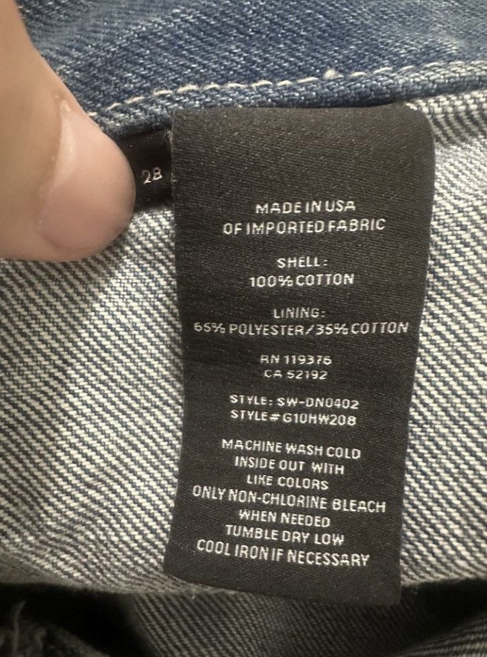 Helmut Lang Inside Out Jeans Size US 33 - 4 Thumbnail