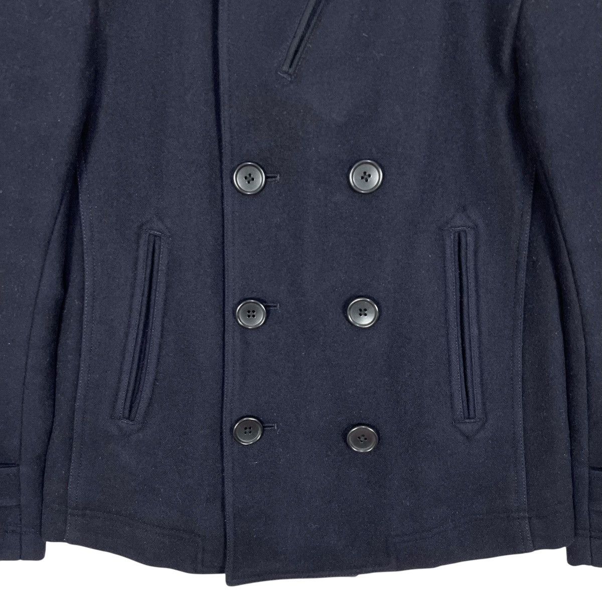 Designer × Katharine Hamnett London Katharine Hamnett London Blouson Women Wool Peacoat Size M / US 6-8 / IT 42-44 - 4 Thumbnail