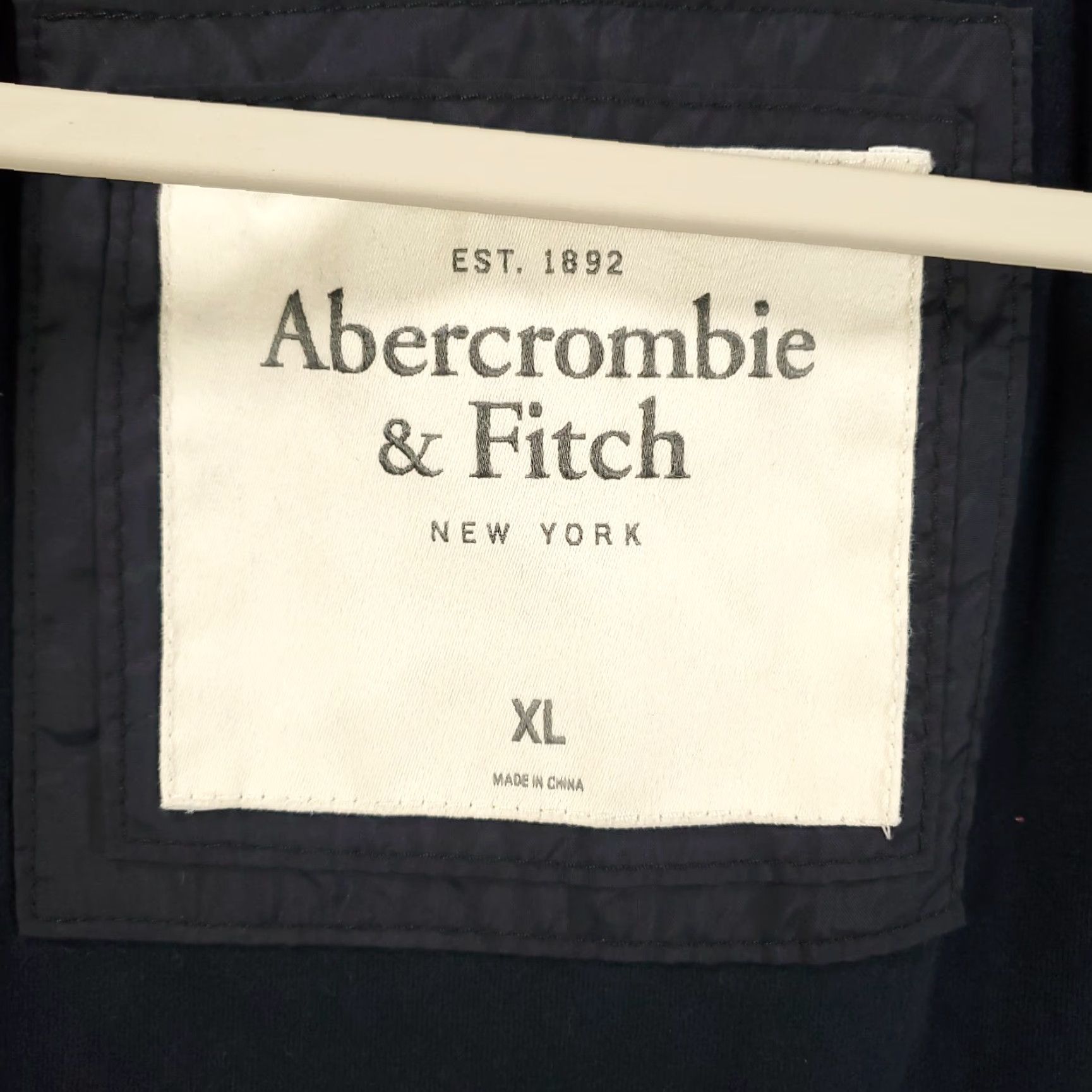 Abercrombie & Fitch Abercrombie & Fitch Jacket Mens XL Blue Faux Fur High Neck Padded Full Zip Y2K Size US XL / EU 56 / 4 - 3 Thumbnail