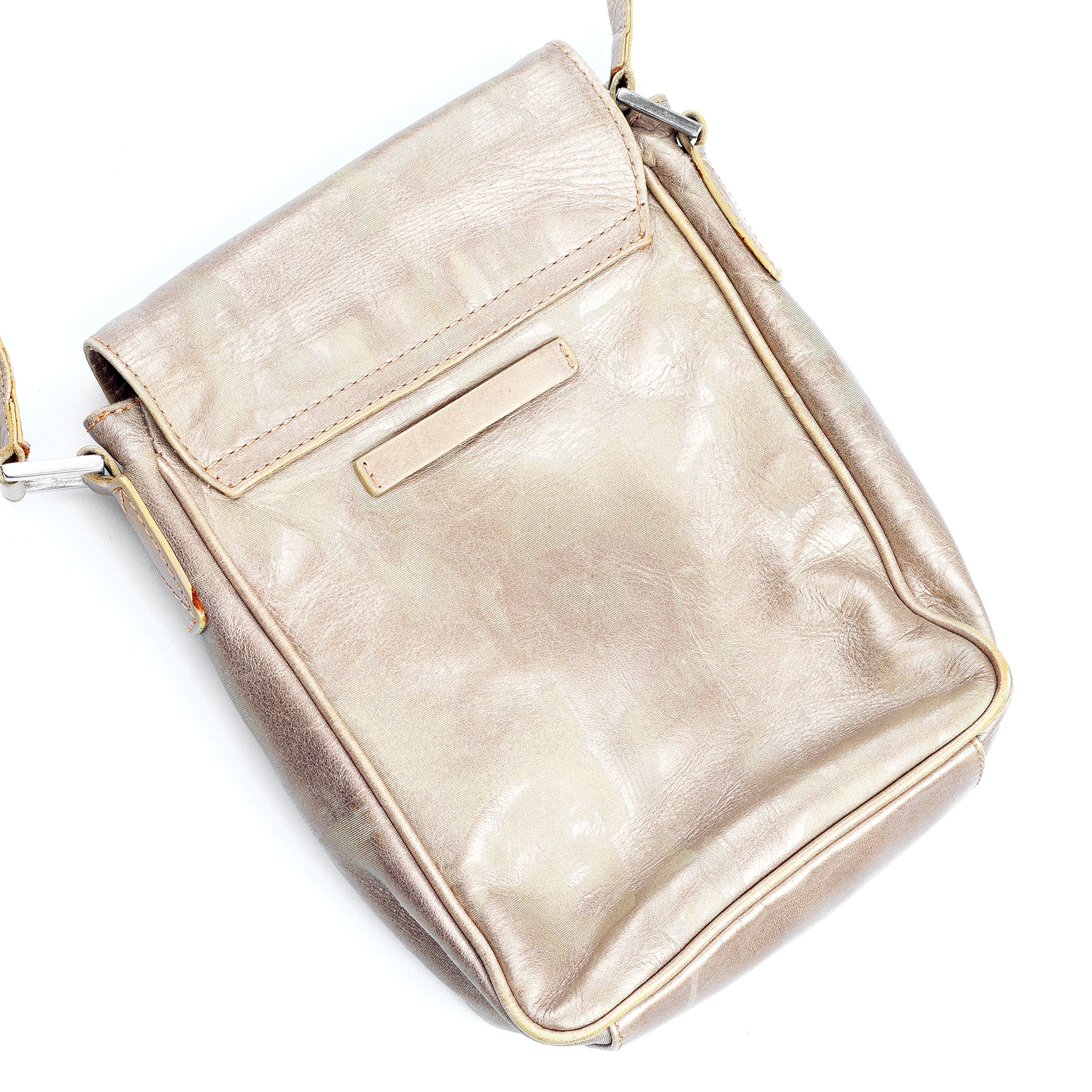 Gaultier Homme Objet × Jean Paul Gaultier Jean Paul Gaultier Vintage Faces Golden Crossbody Bag Size ONE SIZE - 4 Thumbnail