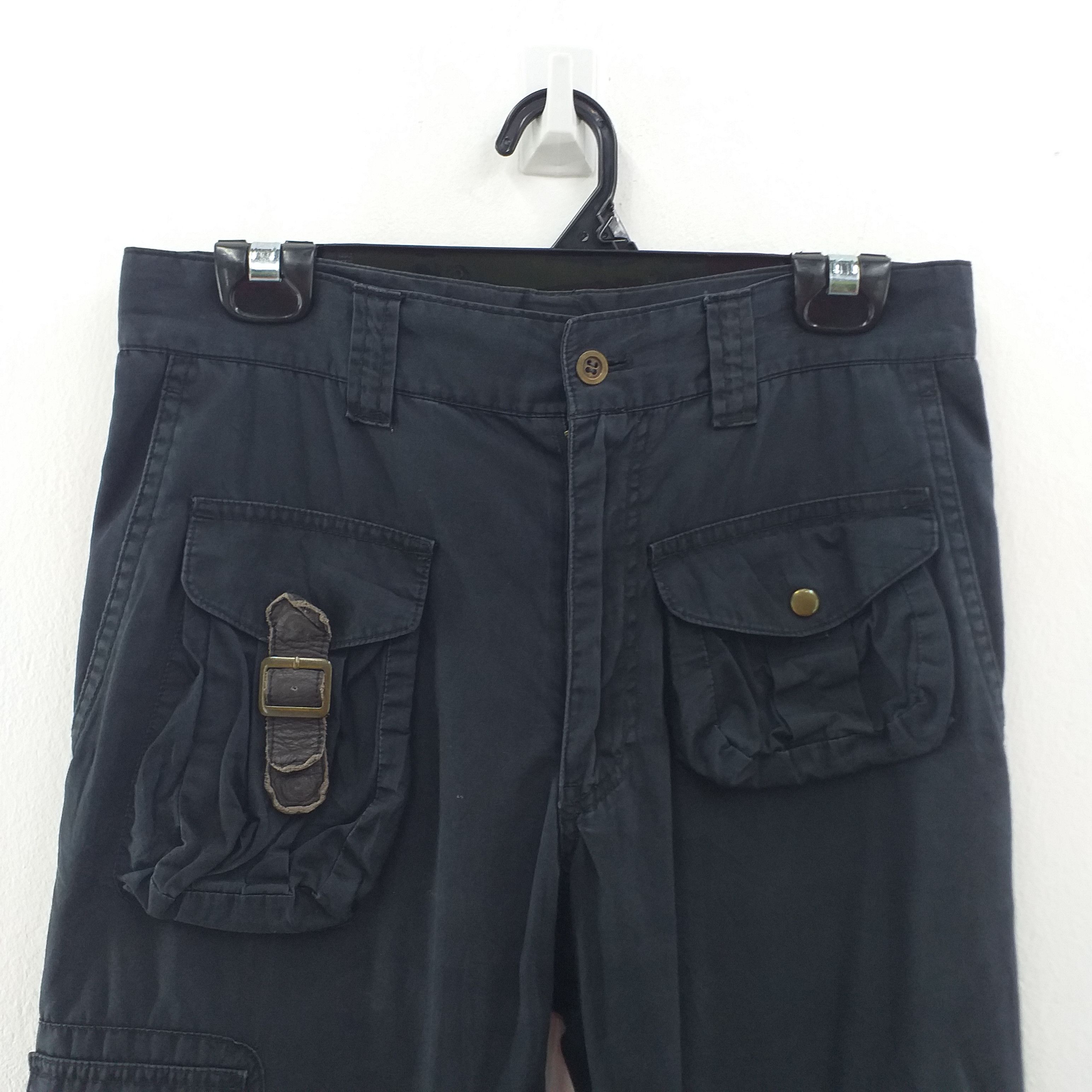 Japanese Brand Comme Ca Du Mode Cargo Multiple Pockets Pants 30 x 27 -CP006 Size US 30 / EU 46 - 4 Thumbnail