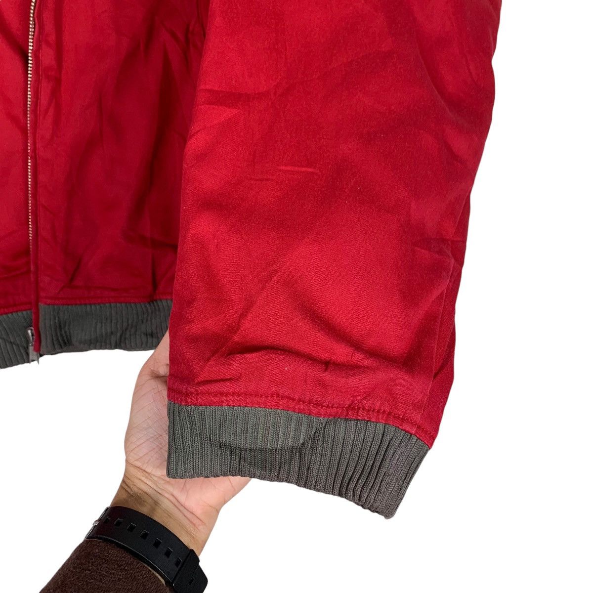 Adidas ADIDAS Red Jacket #0537-C25 Size US XL / EU 56 / 4 - 13 Thumbnail