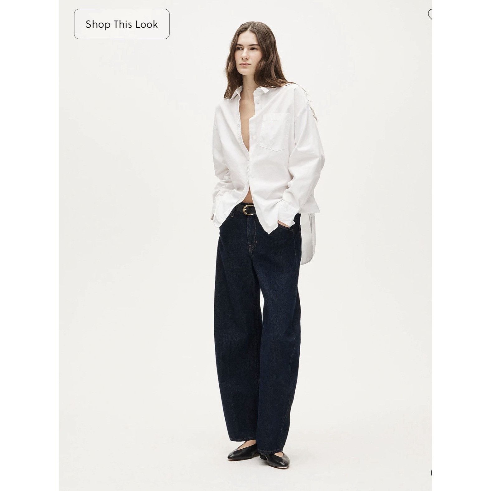 J.Crew J.Crew Petite Étienne oversized shirt L lightweight Oxford Size L / US 10 / IT 46 - 16 Thumbnail
