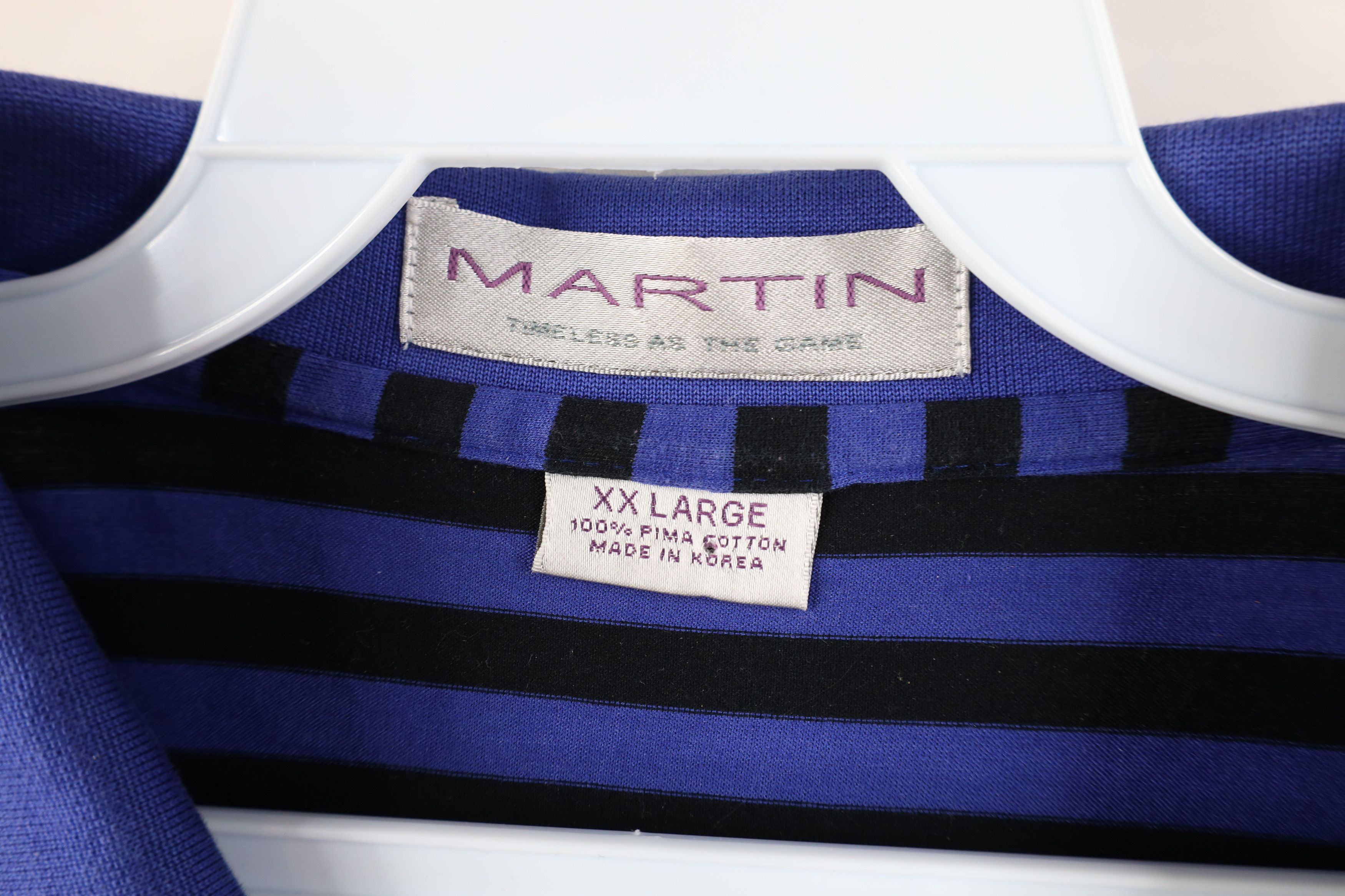 Vintage Vintage 90s Y2K Valley Golf Club Collared Polo Shirt Blue Size US XXL / EU 58 / 5 - 7 Thumbnail