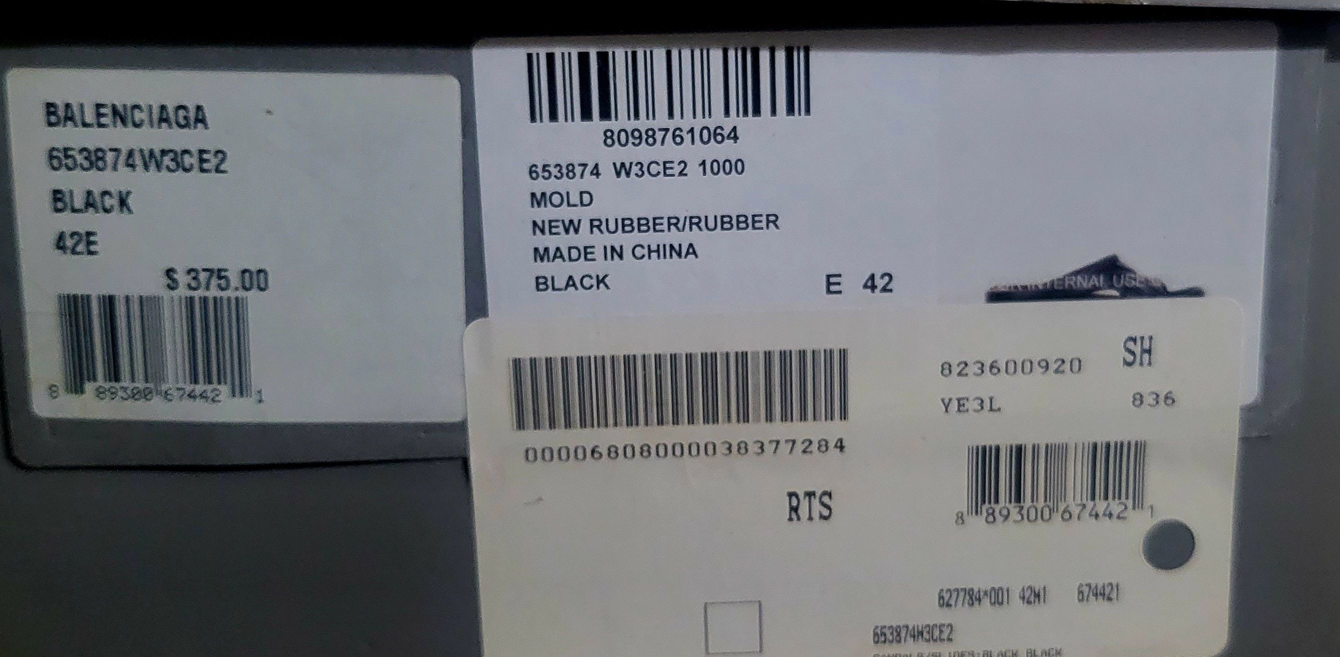 Balenciaga Mold rubber slide Size US 9 / EU 42 - 8 Thumbnail