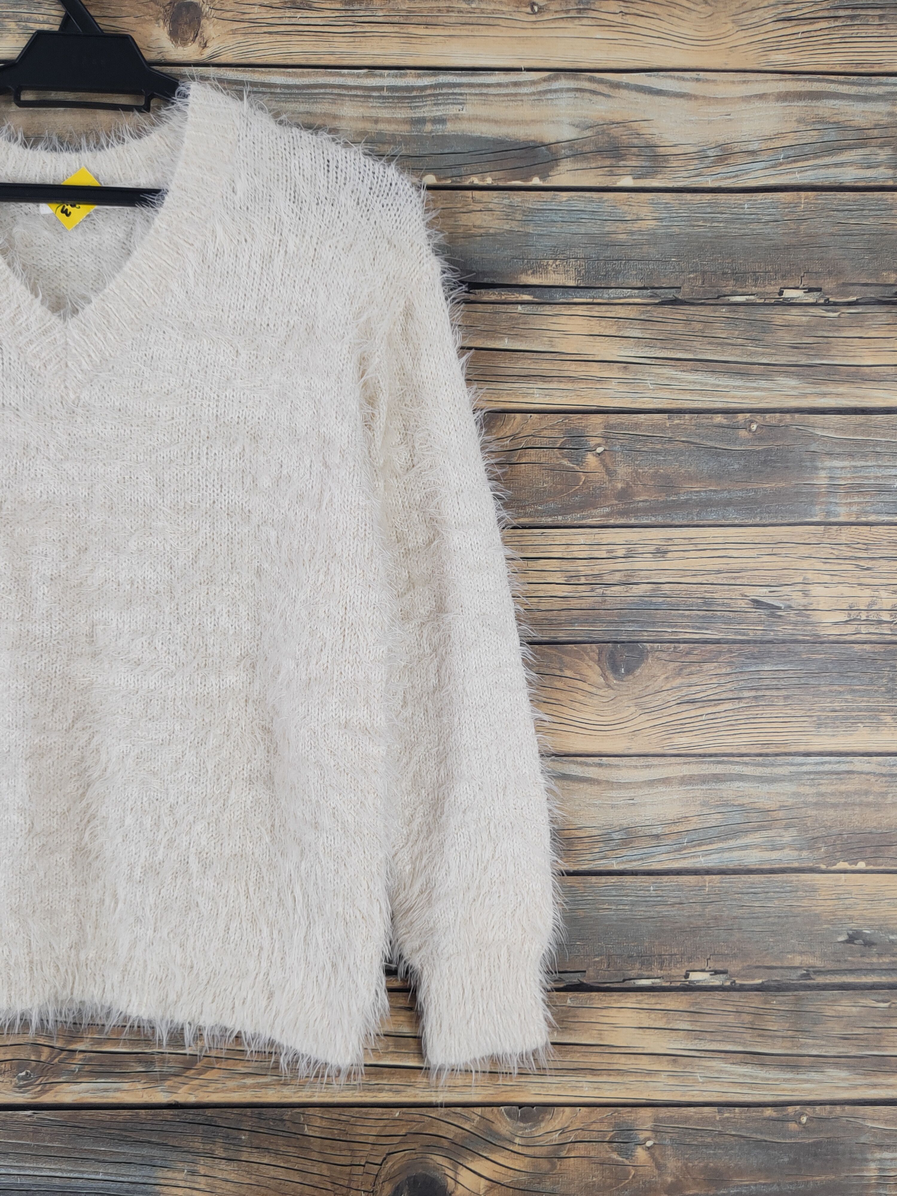 Japanese Brand × Vintage Grove Light Brown Shag Shaggy Fur Mohair Knitwear #W2132 Size S / US 4 / IT 40 - 5 Thumbnail