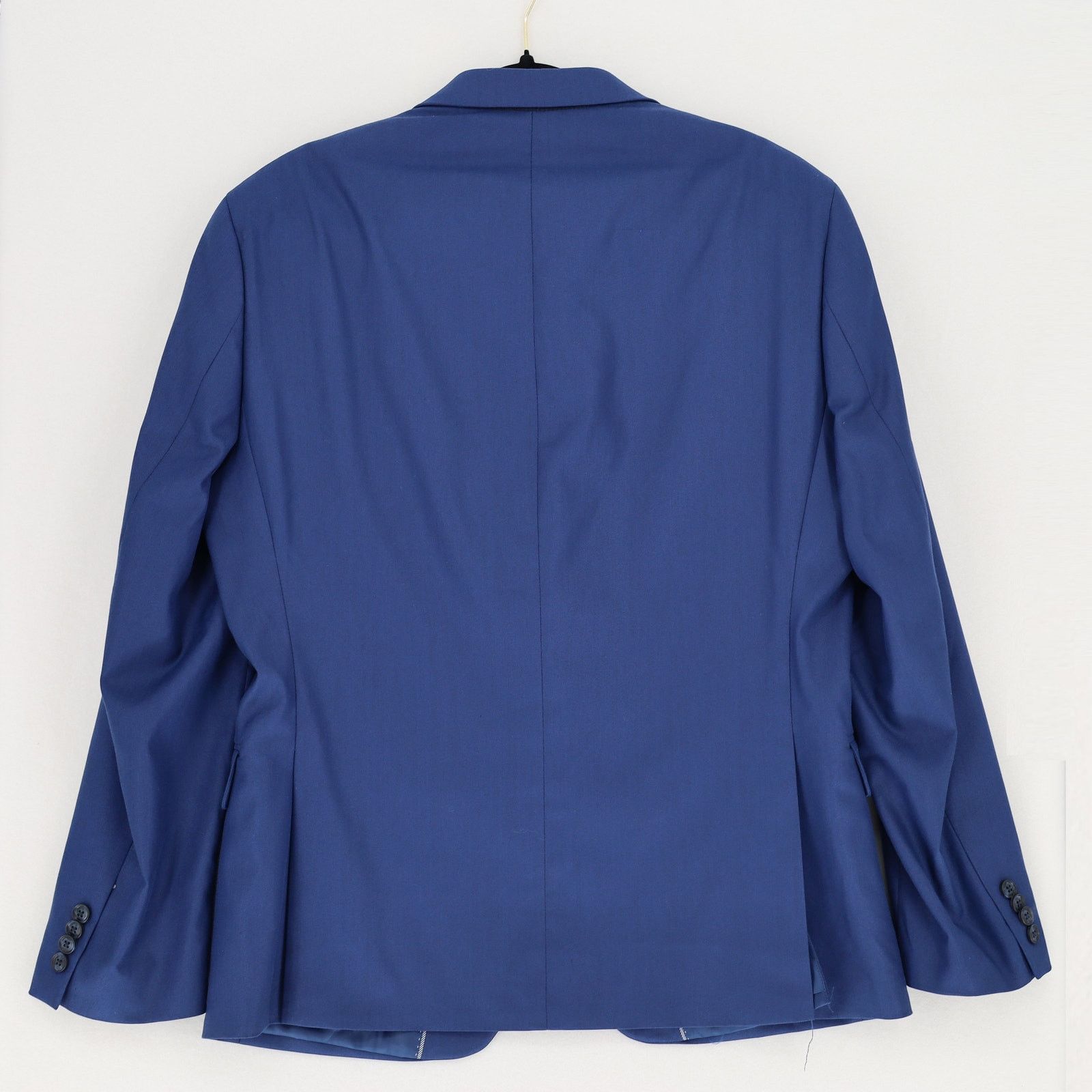 Alfani Alfani Men's Blue Classic Wrinkle Resistant Suit Jacket 40S Size 40S - 7 Thumbnail