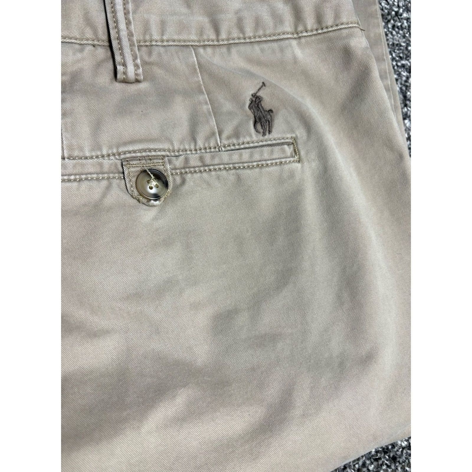 Polo Ralph Lauren Polo Ralph Lauren Bedford Chino Pants Mens 42x32 Stretch Straight Tan Khaki Size US XL / EU 56 / 4 - 4 Thumbnail