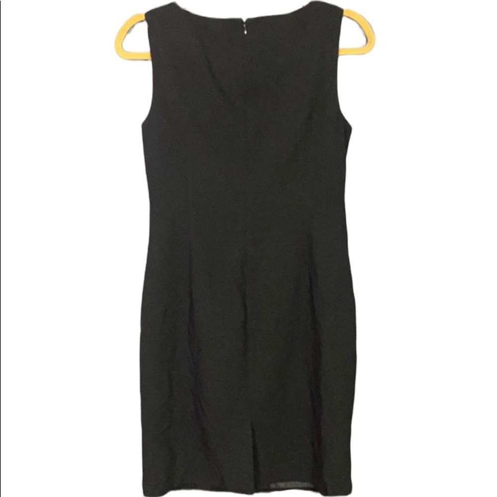Designer Liz Claiborne | Sleeveless Business Dress Size 4 Size S / US 4 / IT 40 - 3 Thumbnail