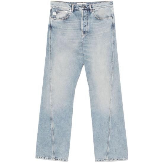 Lanvin LANVIN Men Denim Pants RM TR0051 D087 P25 22 BLUE Size US 32 / EU 48 - 1 Thumbnail