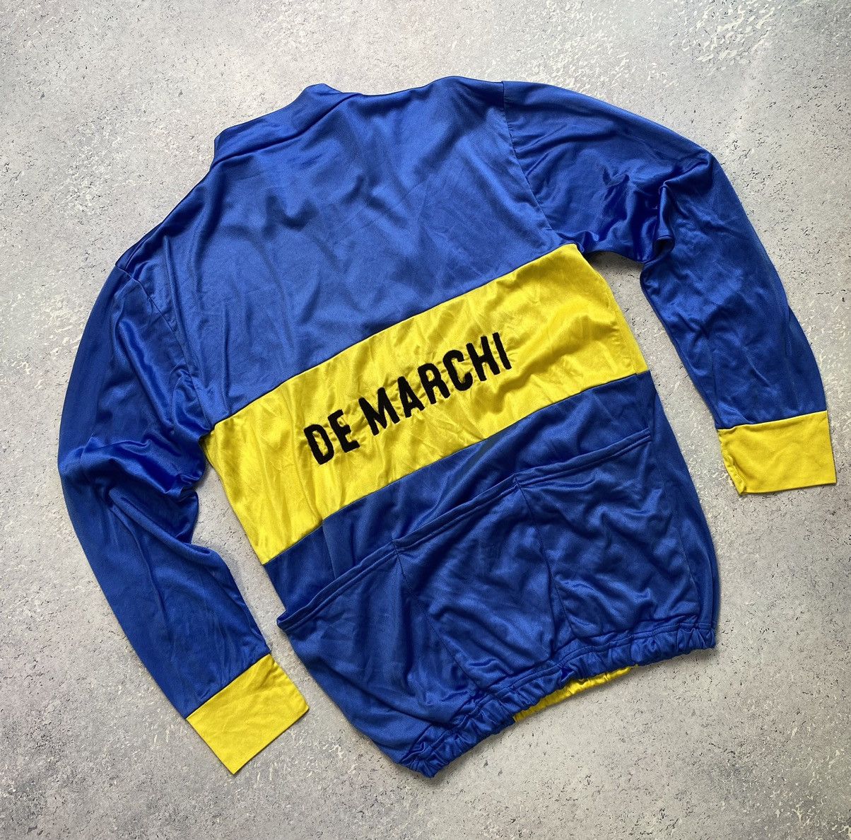 Sports Specialties × Vintage Vintage De Marchi cycling 1/4 zip hoodie big logo Size US M / EU 48-50 / 2 - 3 Thumbnail