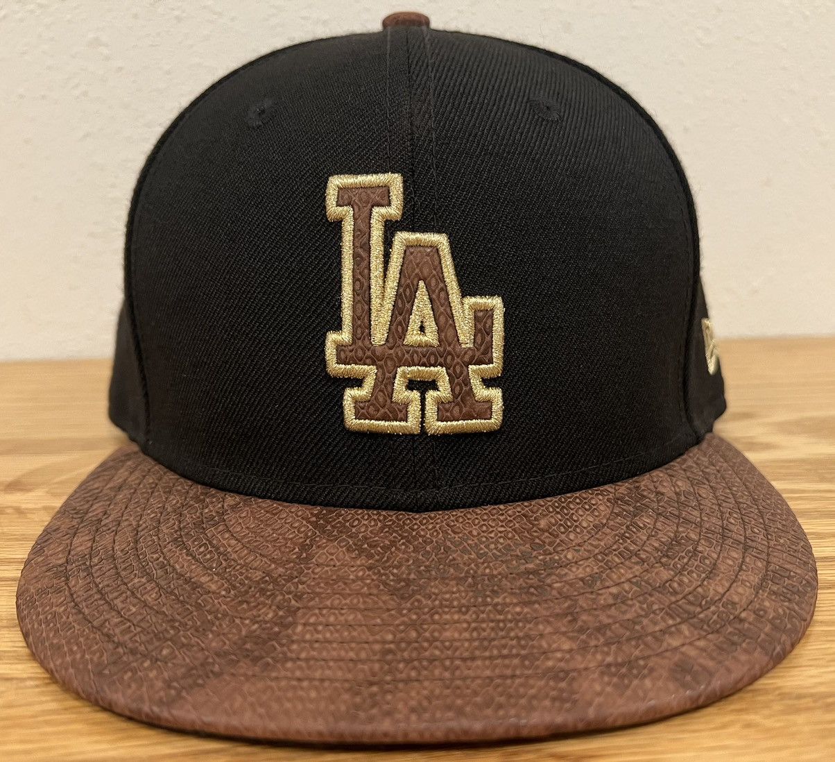 MLB New Era Dodgers Snakeskin Bill Hat Size ONE SIZE - 1 Thumbnail