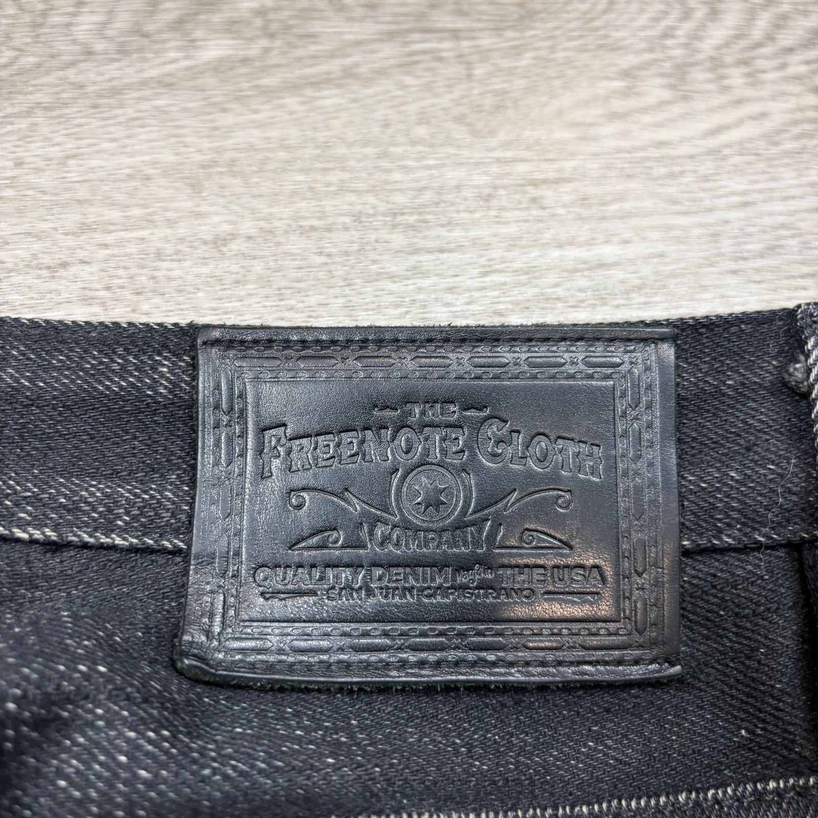 Freenote Cloth Freenote Cloth Avila Slim Fit Selvedge Denim Jeans 31x33.5 Size US 31 - 6 Thumbnail
