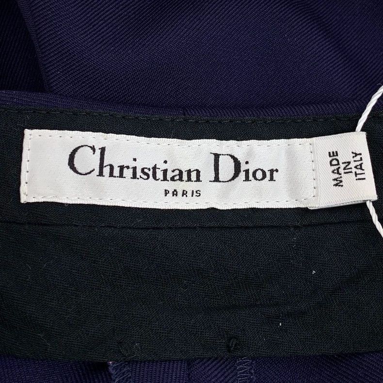Dior Dior Dark blue wool casual shorts Size 25" / US 0 / IT 36 - 5 Thumbnail